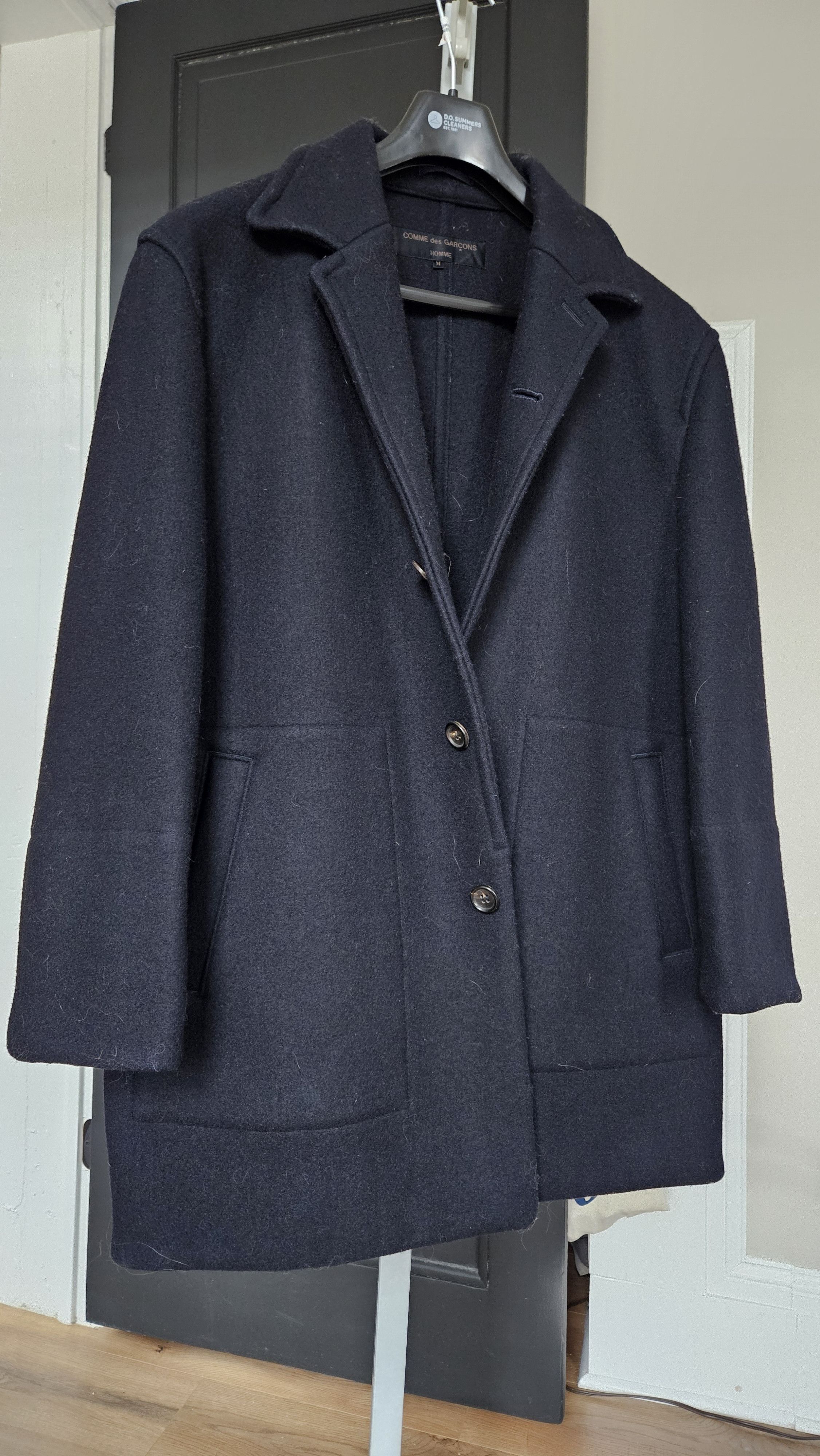 Comme des Garcons VINTAGE COMME des GARCONS MENS OVERSIZED WOOL COAT AW1995 Size US M / EU 48-50 / 2 - 1 Thumbnail