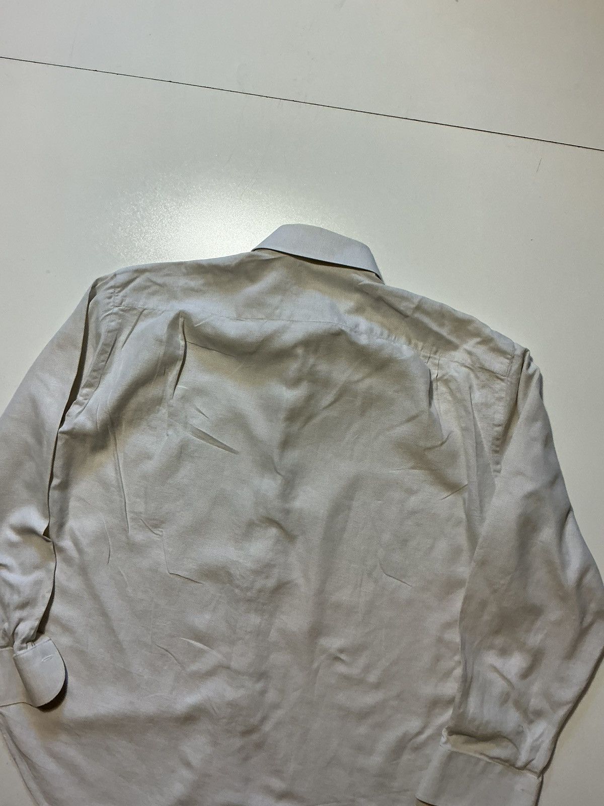 Luigi Borrelli $475 Luigi Borrelli Handmade Made In Italy Dress Shirt Size US M / EU 48-50 / 2 - 4 Thumbnail