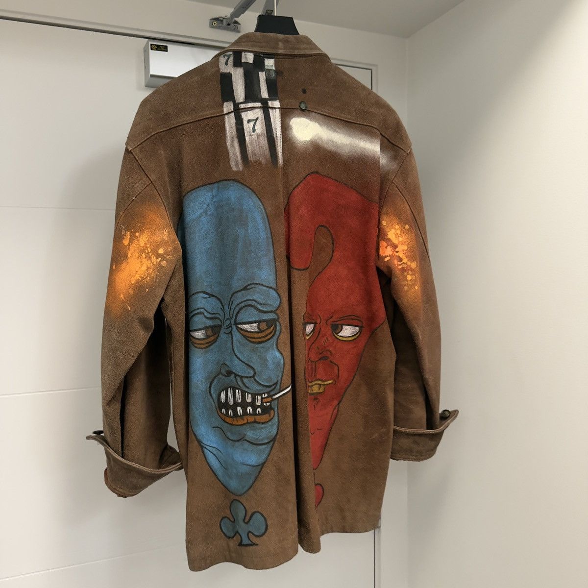 Stussy Vintage 90s Stüssy Brown Suede Shirt Jacket XL – Custom Size US XL / EU 56 / 4 - 3 Thumbnail