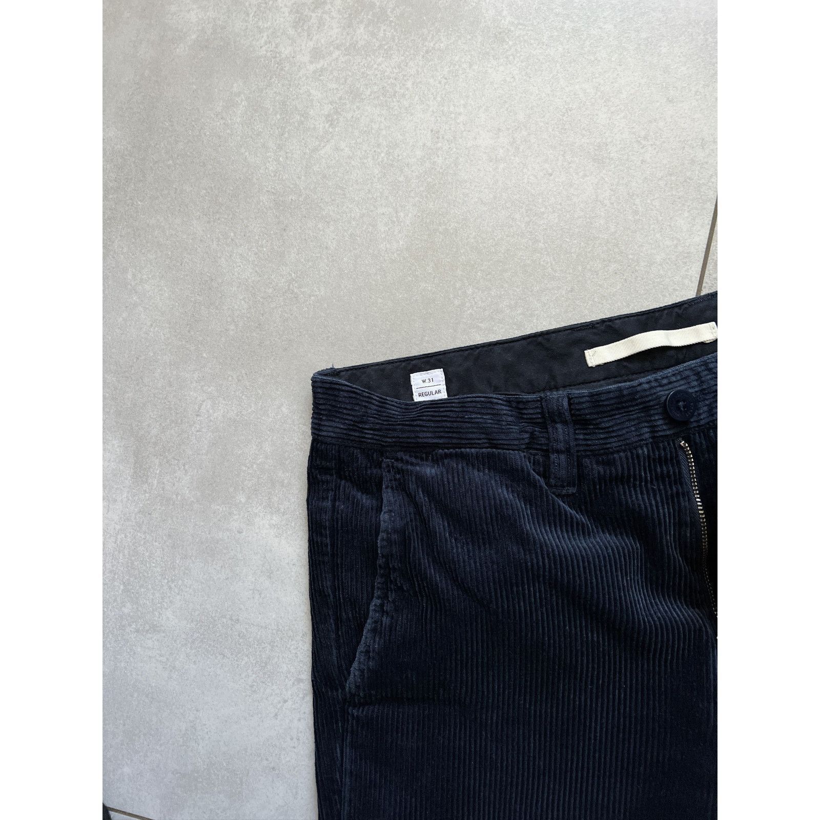 Norse Projects Norse projects classic aros corduroy regular fit blue pants Size US 31 - 8 Thumbnail
