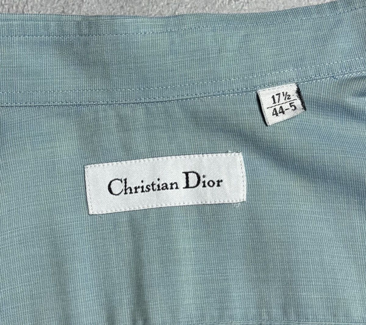 Dior Christian Dior Button Up Long Sleeve Shirt size 17.5 44-5 Size US XL / EU 56 / 4 - 11 Thumbnail