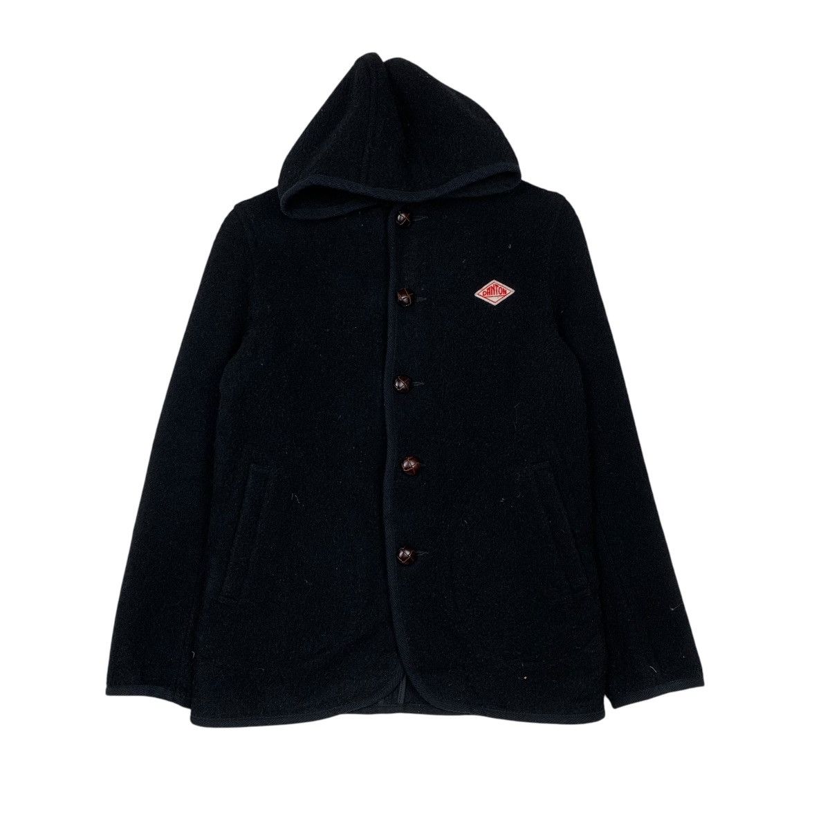 Danton Danton Hooded Wool Coat Size S / US 4 / IT 40 - 1 Thumbnail