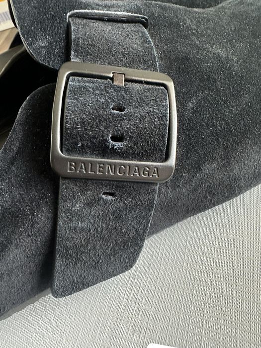 Balenciaga Sunday Mule Suede | Grailed