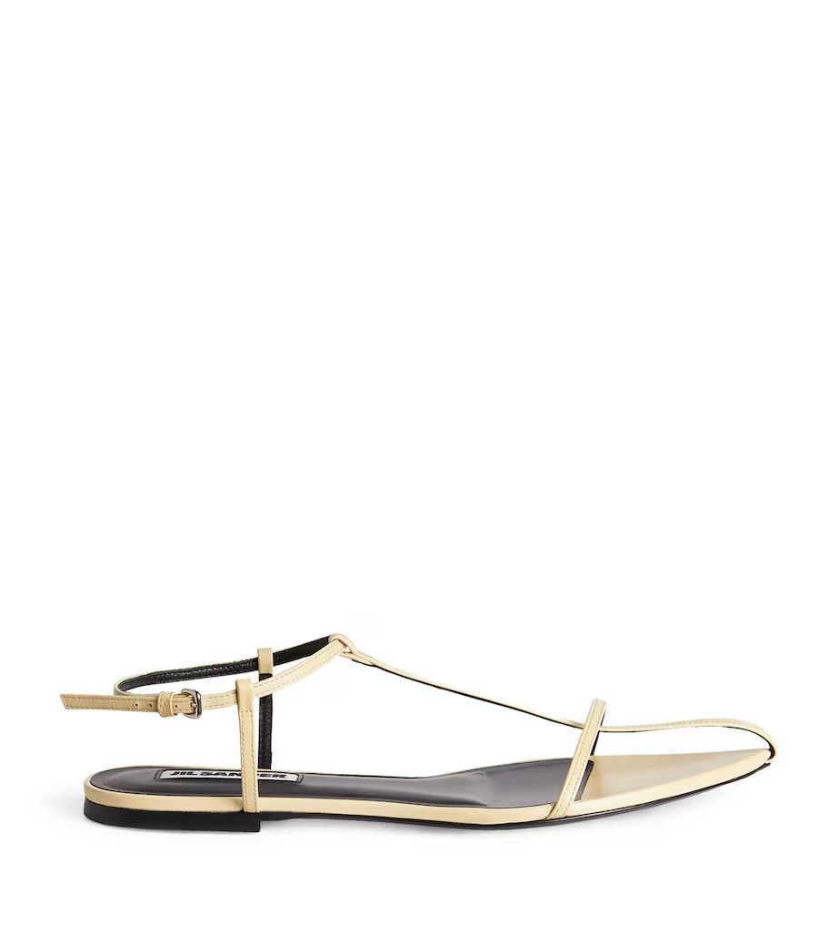 Jil Sander o1mt1gz0625 Sandals in Beige Size US 11 / IT 41 - 1 Thumbnail