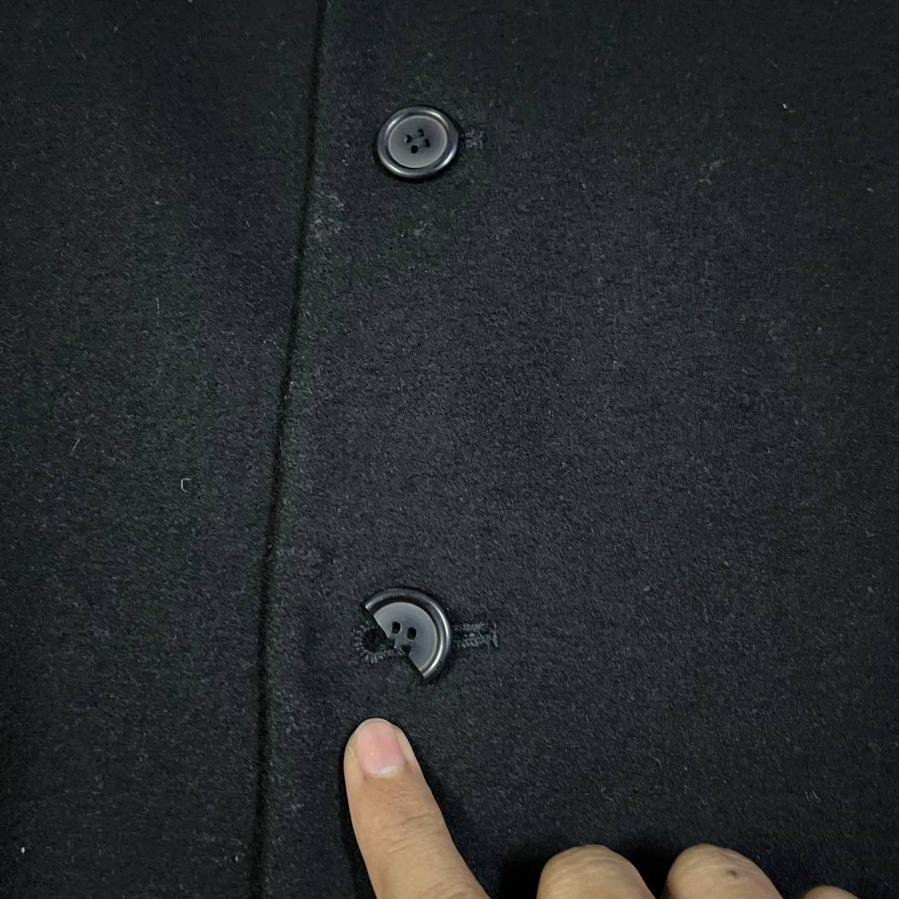 Yohji Yamamoto Vintage Yohji Yamamoto Inspired Wool Long Coat Moderm Size US M / EU 48-50 / 2 - 5 Thumbnail