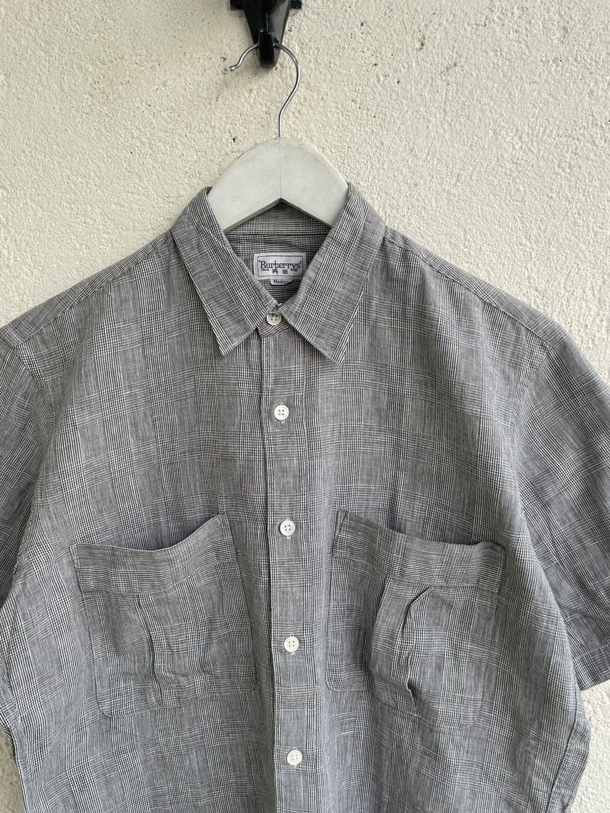 Burberry Vintage Burberry Plaid Button Up Y2K Hysteric YSL Acne Balma Size US M / EU 48-50 / 2 - 2 Thumbnail