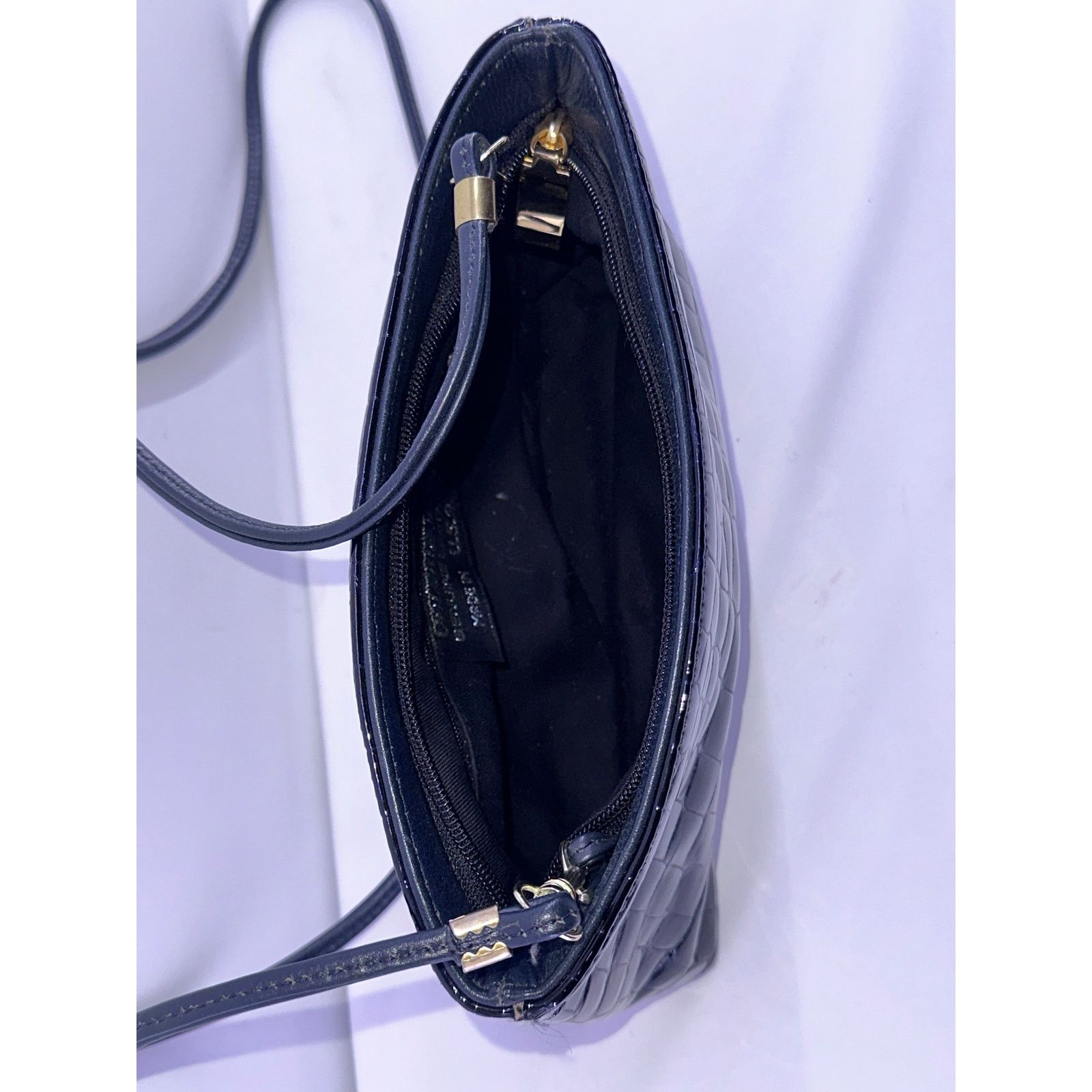 & Other Stories Vintage Valerie Jeans Genuine Black Leather Made In USA Size ONE SIZE - 5 Thumbnail