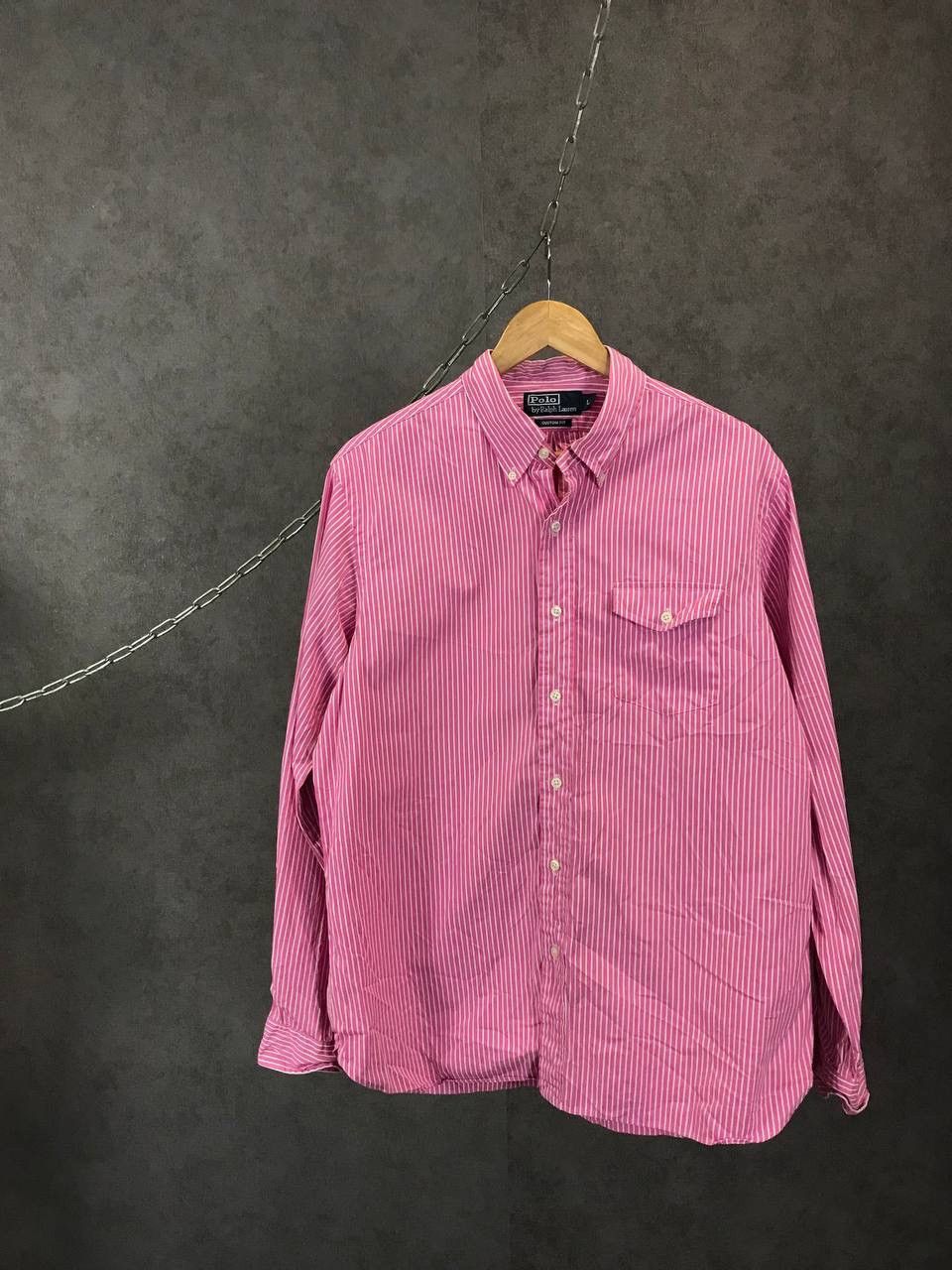 Polo Ralph Lauren Polo Ralph Lauren vintage designer striped shirt Size US L / EU 52-54 / 3 - 1 Thumbnail