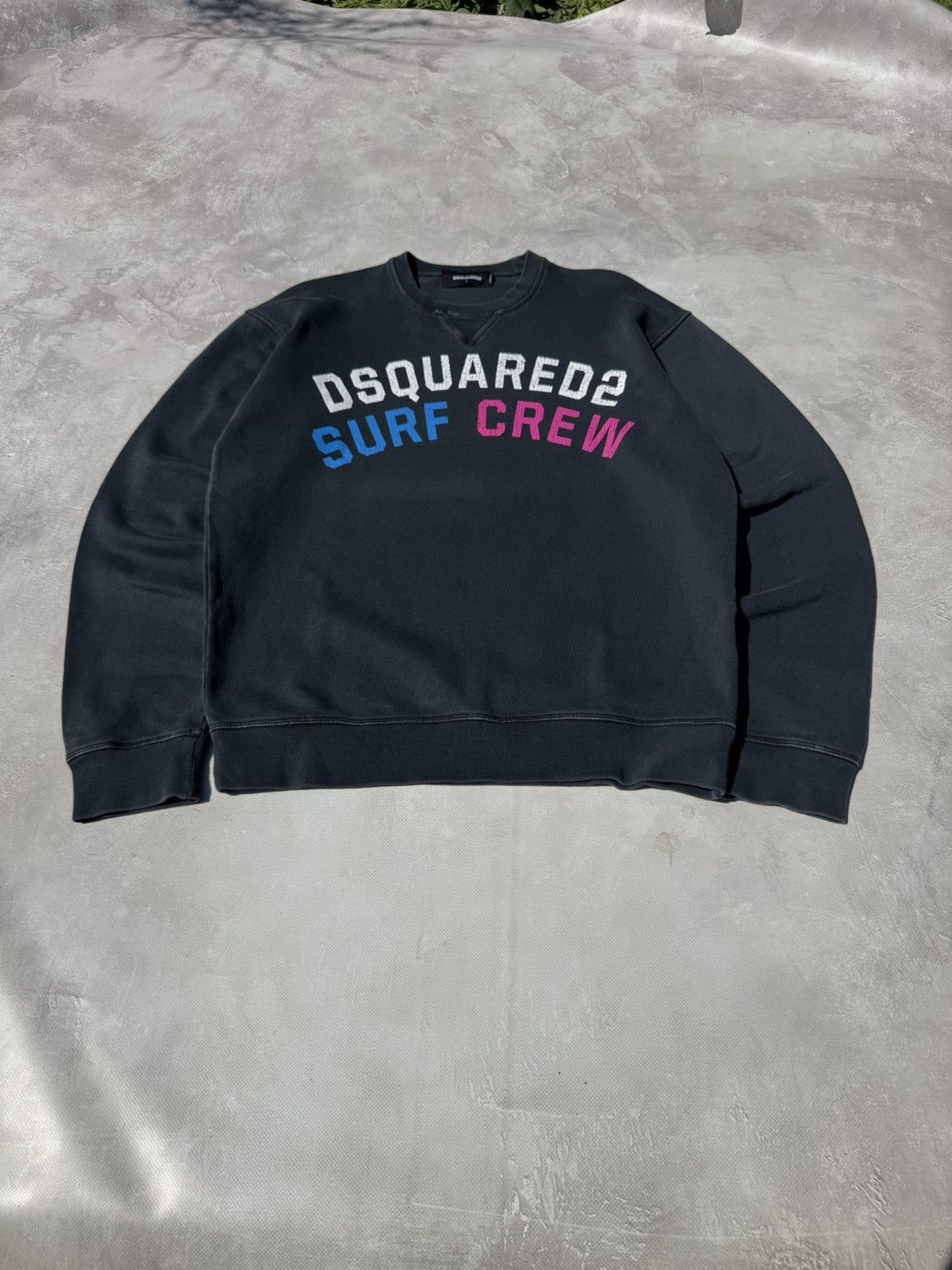 Dsquared2 Dsquared2 Surf Crew Washed Luxury Sweatshirt Size US L / EU 52-54 / 3 - 2 Thumbnail