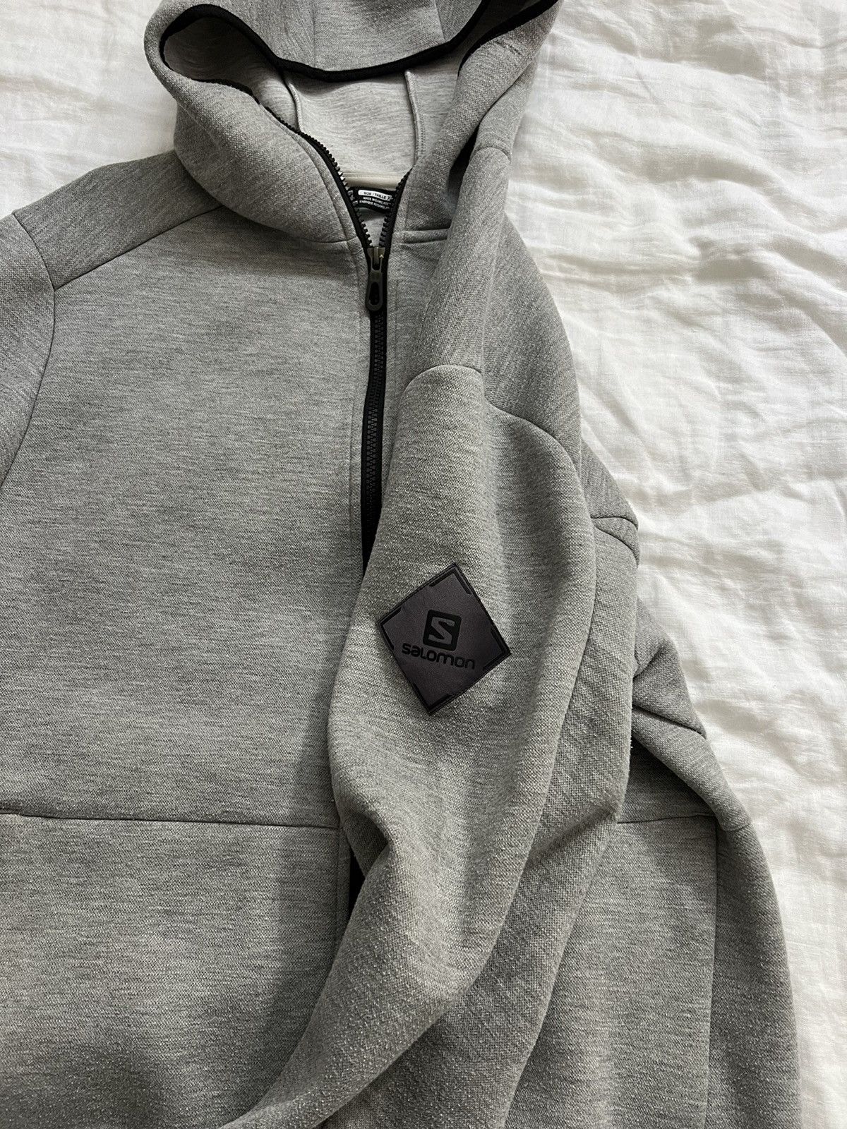 Salomon Grey Salomon Fleece Zip Up Size US XL / EU 56 / 4 - 2 Thumbnail