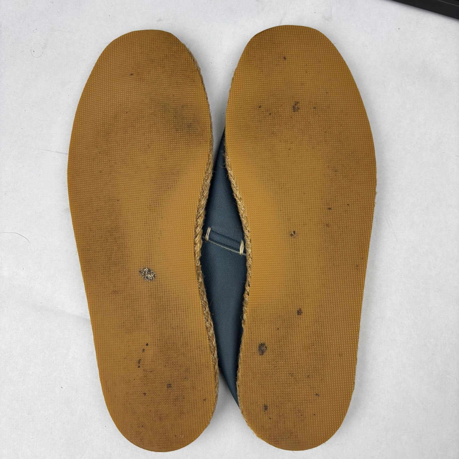 Loewe Loewe Leather Espadrille Flats Shoes Women's 10 Navy Size US 10 / IT 40 - 6 Thumbnail