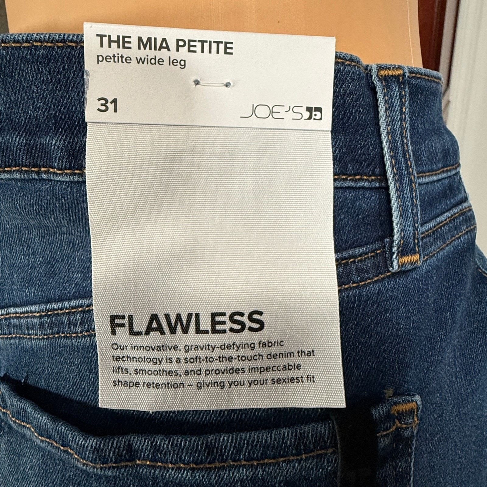 Joe's Joes Jeans The Mia Petite Wide Leg High Rise Jeans Size 31 Size 31" - 9 Thumbnail