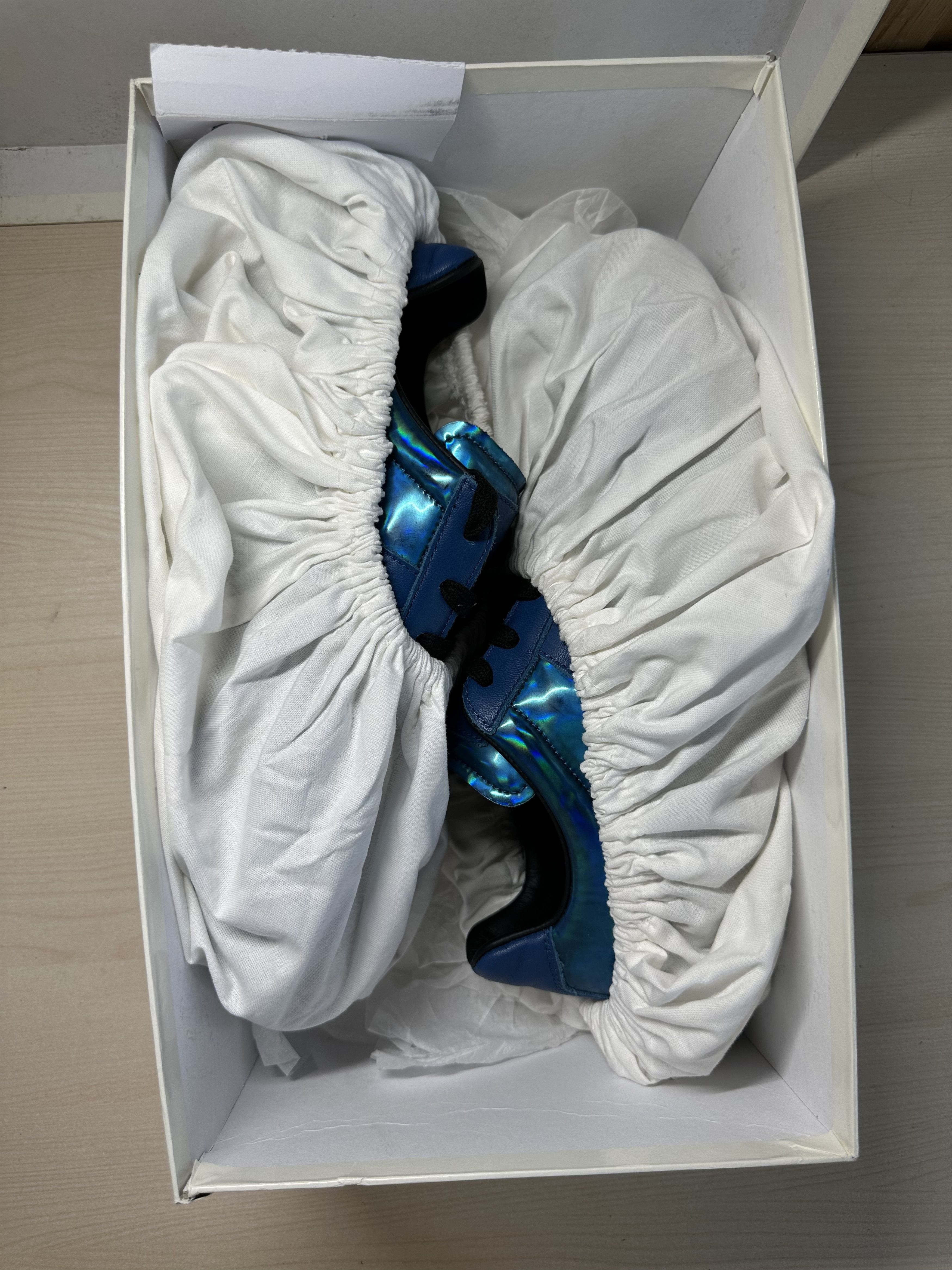 Maison Margiela Maison Margiela Gats Blue Iridescent Size US 9 / EU 42 - 13 Thumbnail
