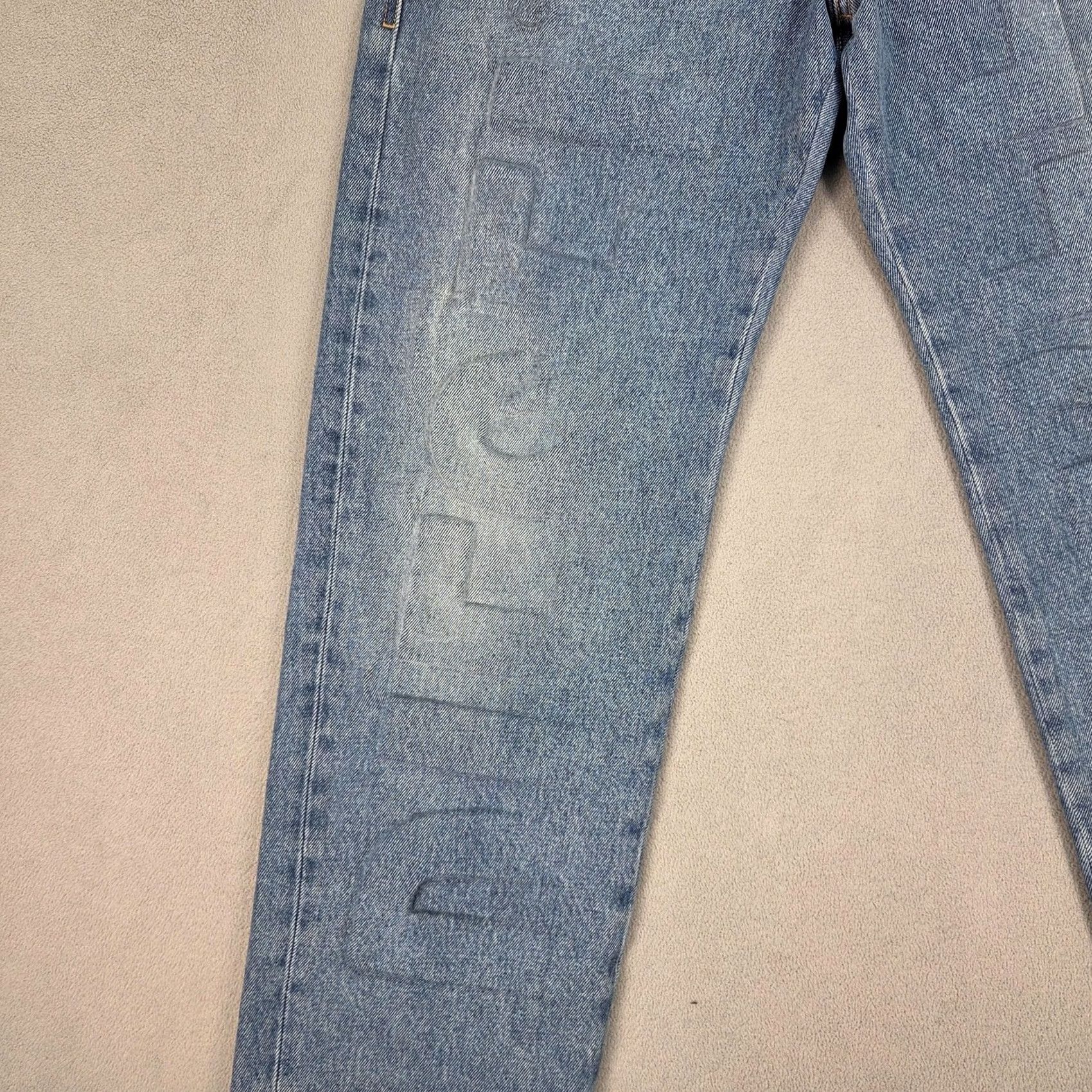 Diesel Diesel Jeans Mens 30 Embossed Dead Stock 2010 FS4 Loose Straight Street Cotton Size US 30 / EU 46 - 4 Thumbnail