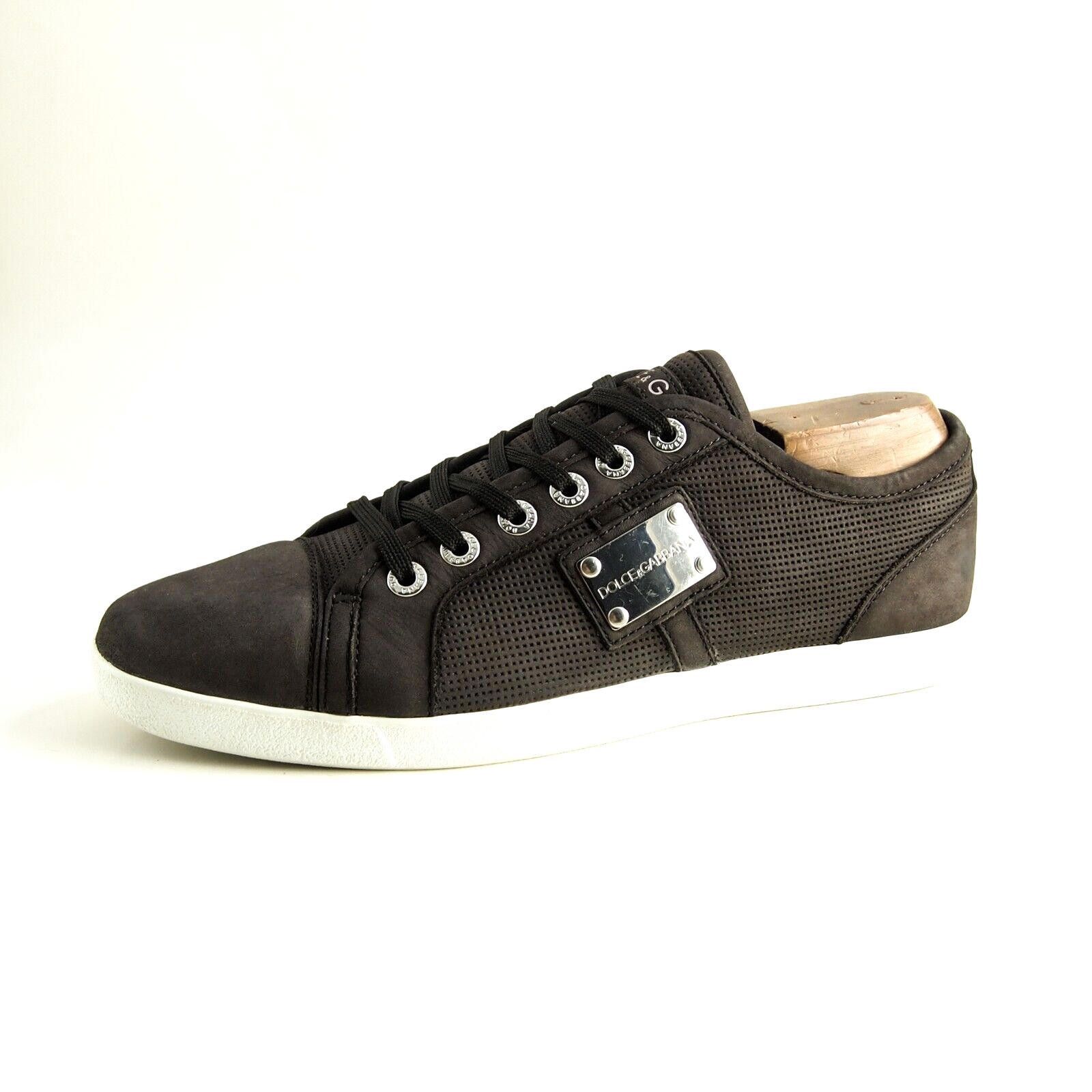 Dolce & Gabbana Dolce Gabbana Low Top Sneakers Brown Suede US 9.5 EU 42.5 Size US 9.5 / EU 42-43 - 1 Thumbnail