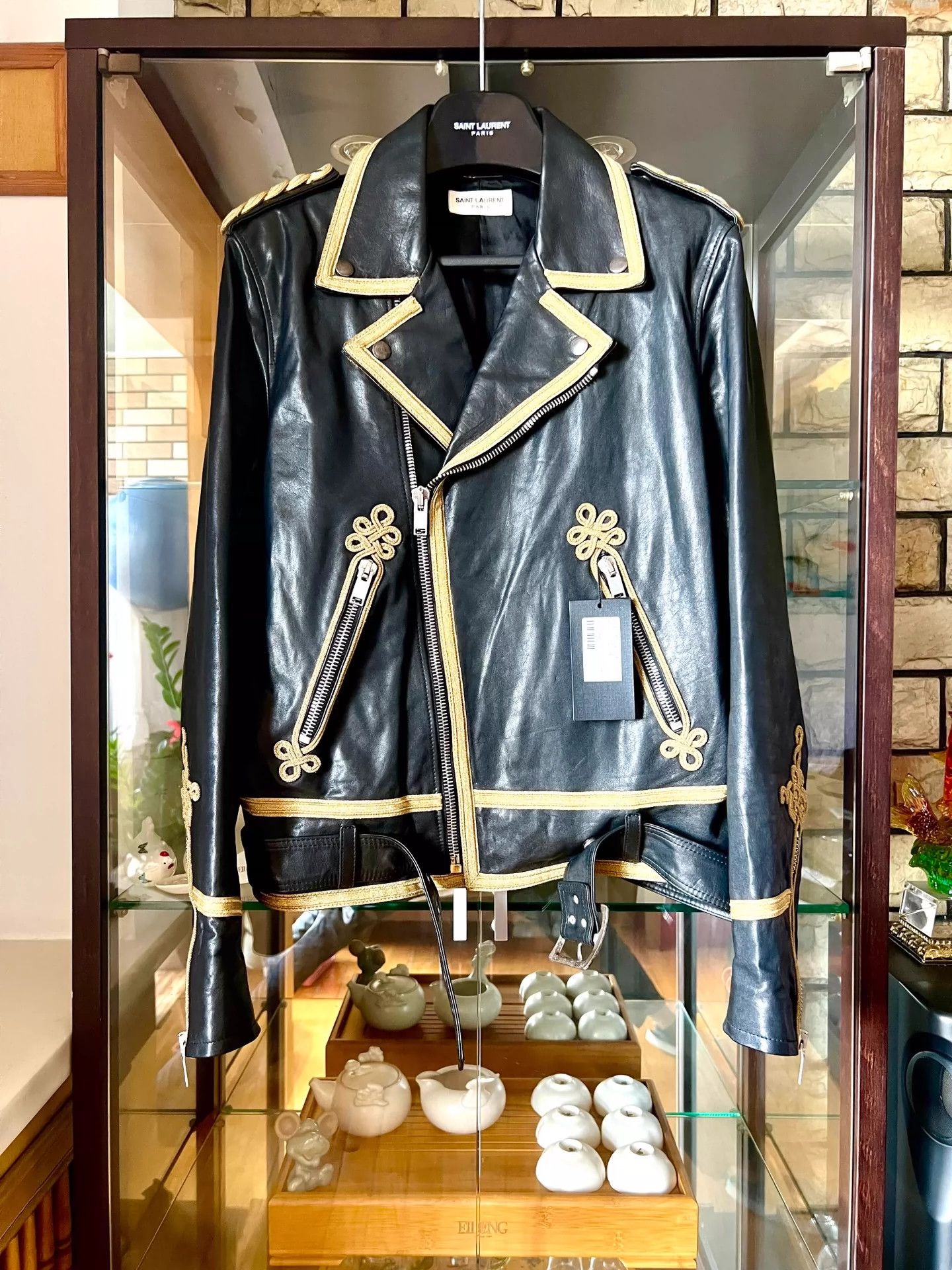 Saint Laurent Paris Saint Laurent Paris Palace leather jacket Size US L / EU 52-54 / 3 - 1 Thumbnail
