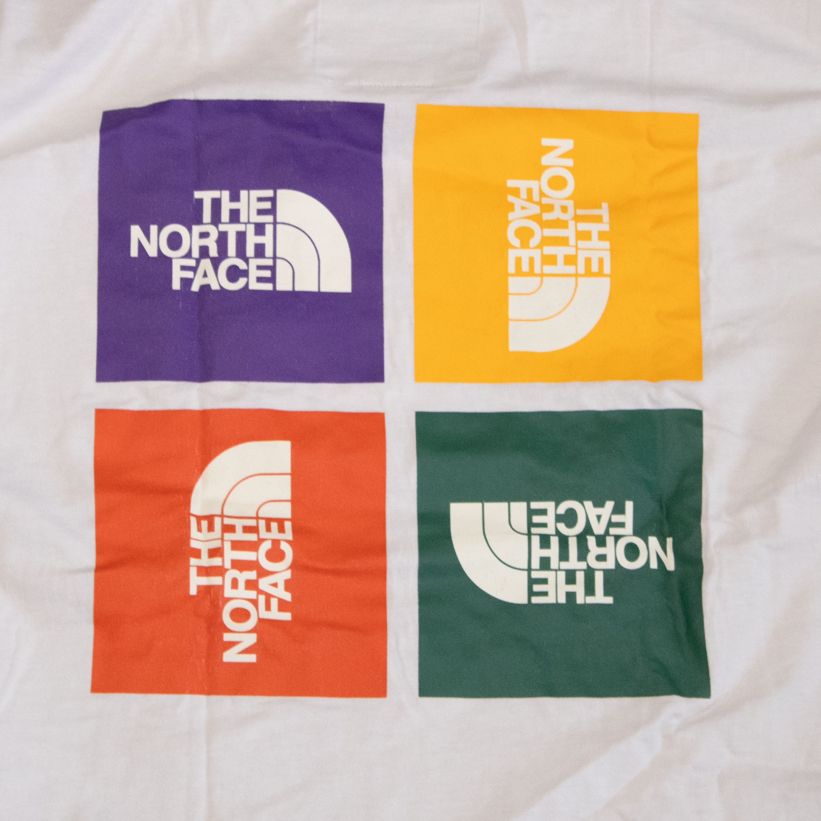 The North Face The North Face Multi Color Logo Double Stitch Tee Size US L / EU 52-54 / 3 - 7 Thumbnail