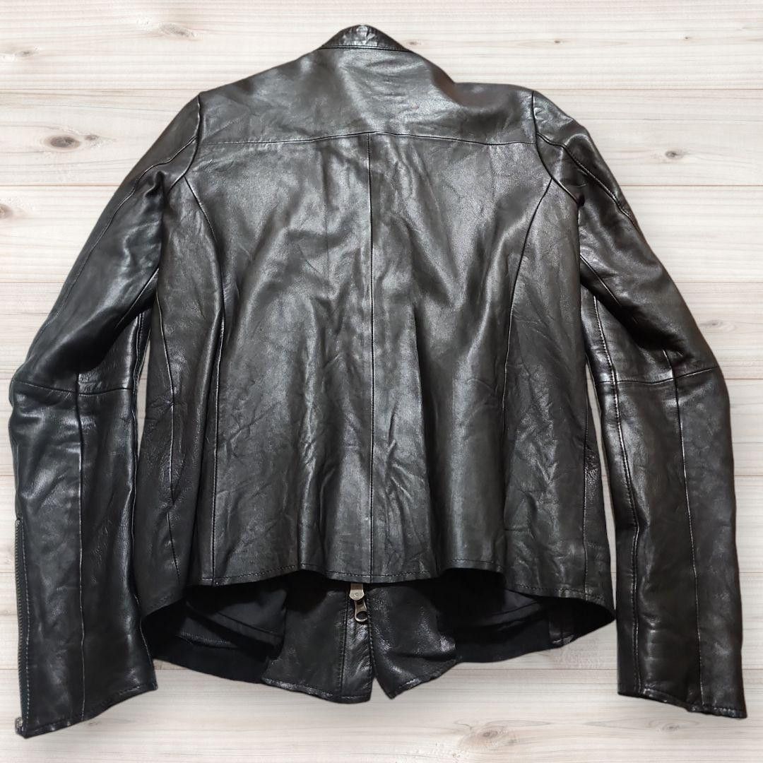 Japanese Brand Japanese designer LHP Lamb leather Biker Jacket Size US S / EU 44-46 / 1 - 2 Thumbnail