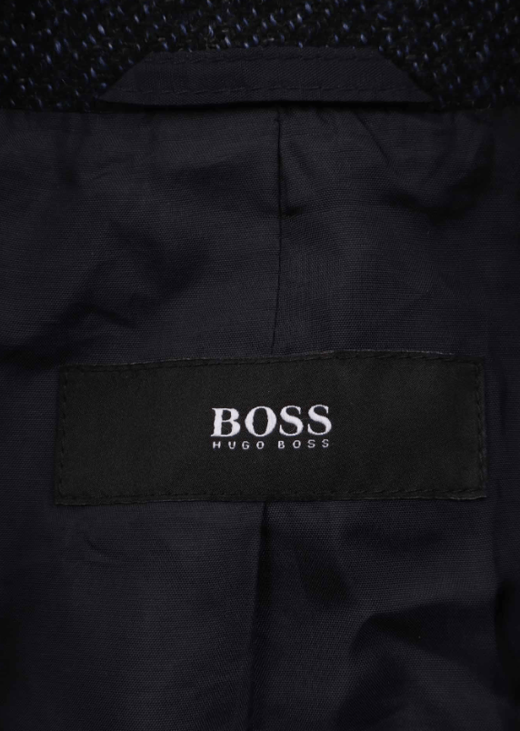 Hugo Boss Hugo Boss Textured Wool Blend Single Breasted Coat Size 3XL Size US XXL / EU 58 / 5 - 3 Thumbnail