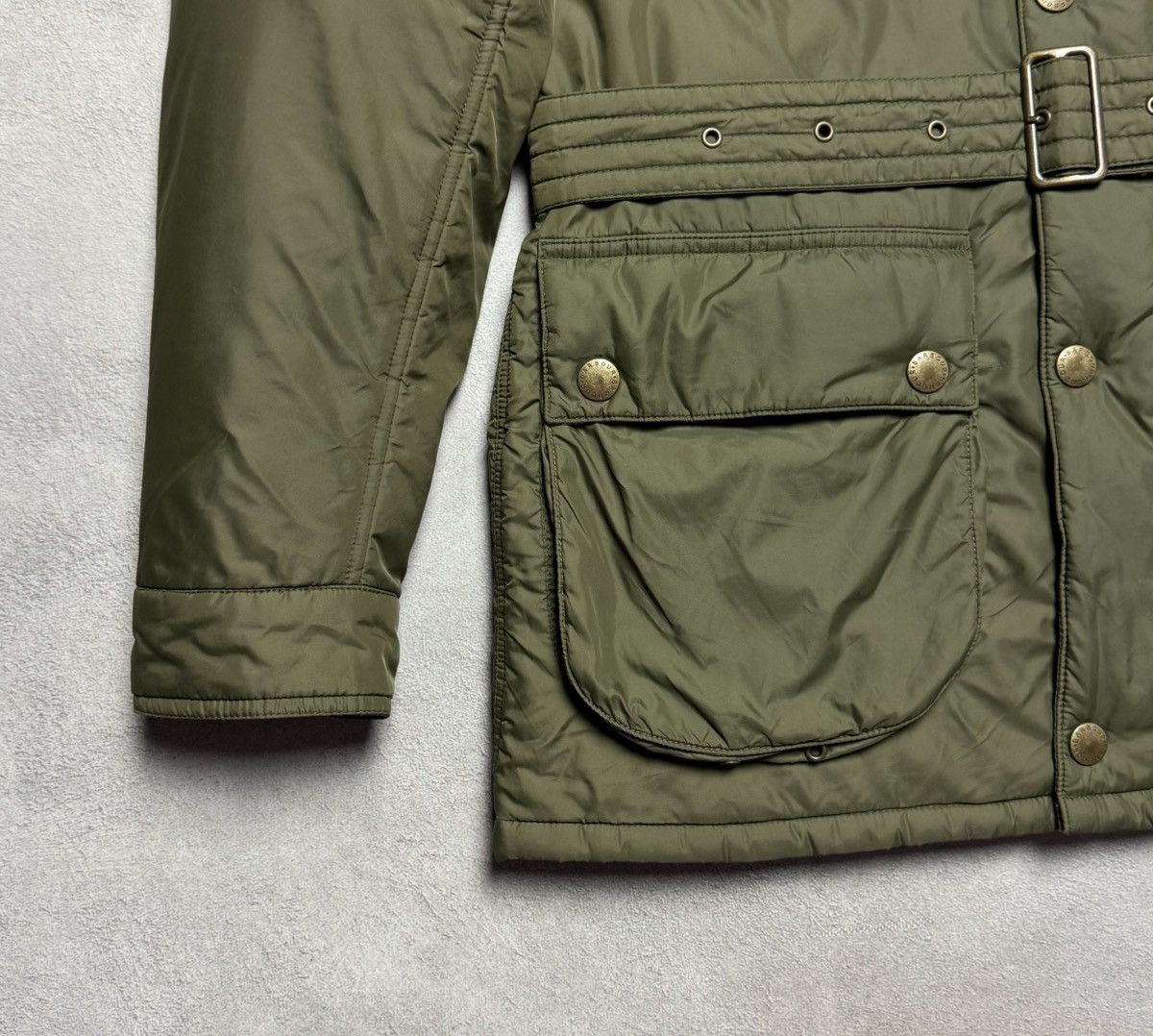 Barbour Barbour International Belted Quilted Jacket Logo Biker Size US M / EU 48-50 / 2 - 5 Thumbnail