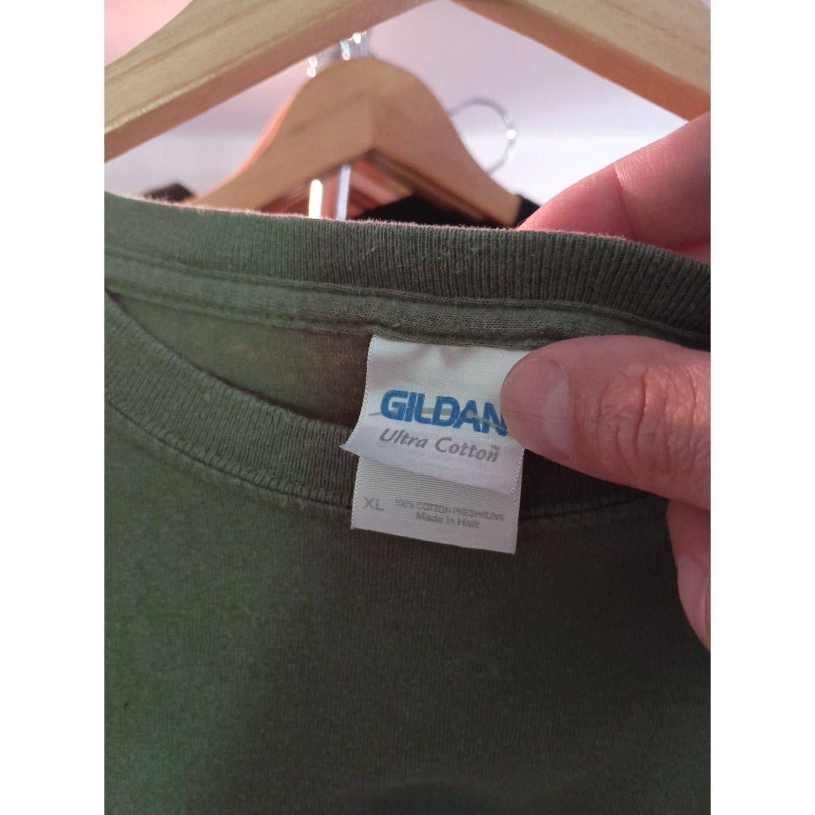 Gildan VINTAGE Marines Task Force Africa Military T-shirt Special Ops XL Green Men XL T-Shirt Military Theme 80s? Size US XL / EU 56 / 4 - 3 Thumbnail
