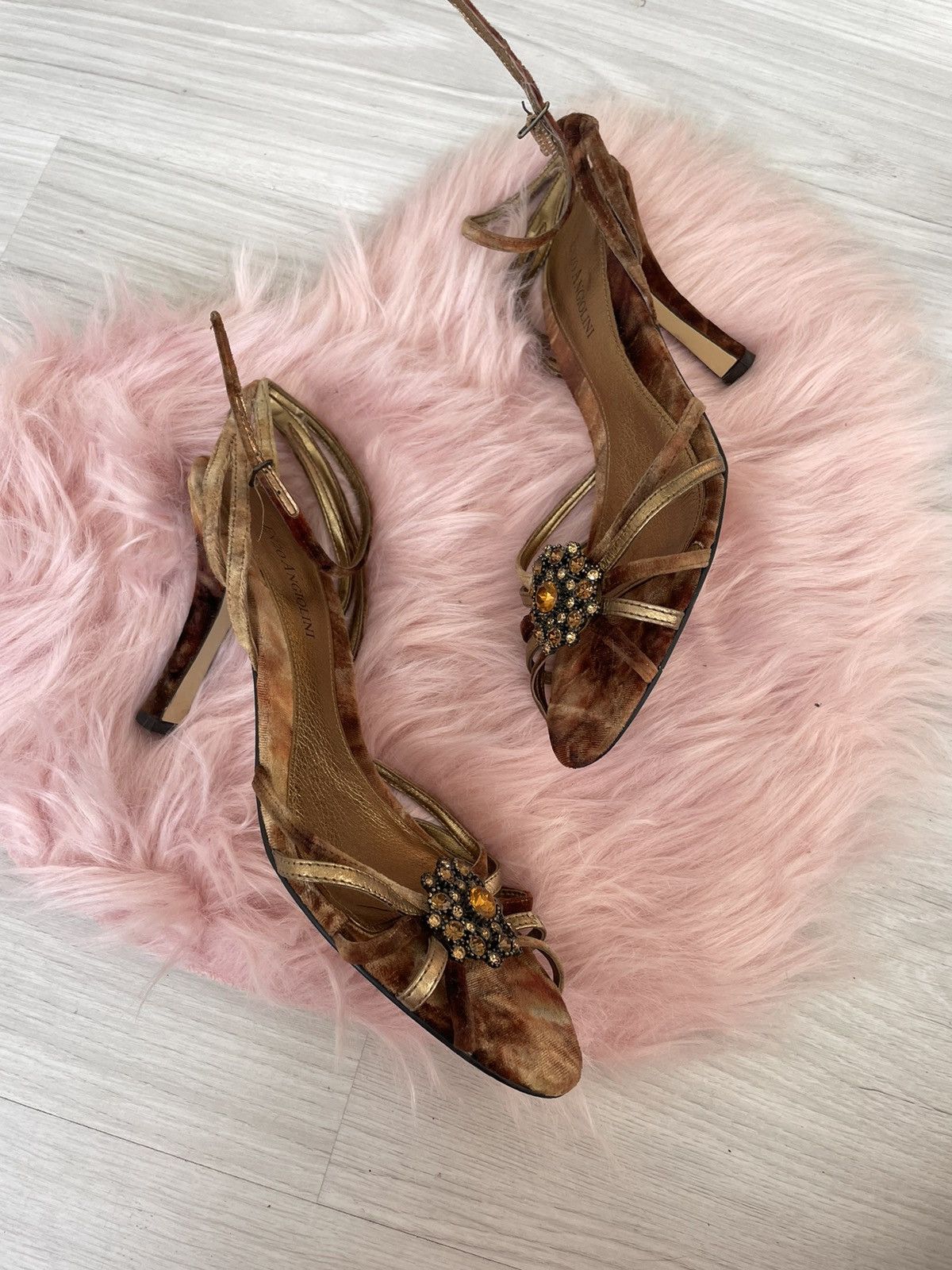 Vintage Enzo Angliolini heels Size US 8 / IT 38 - 15 Thumbnail