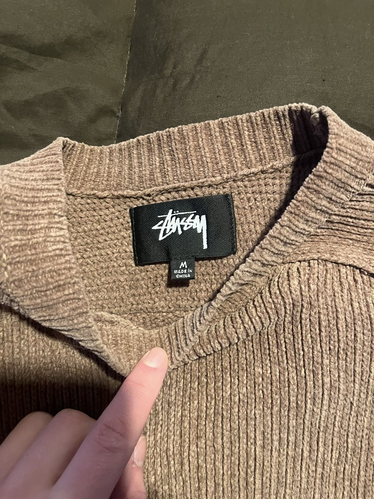 Stussy Stussy cotton knit sweater Size US M / EU 48-50 / 2 - 2 Thumbnail