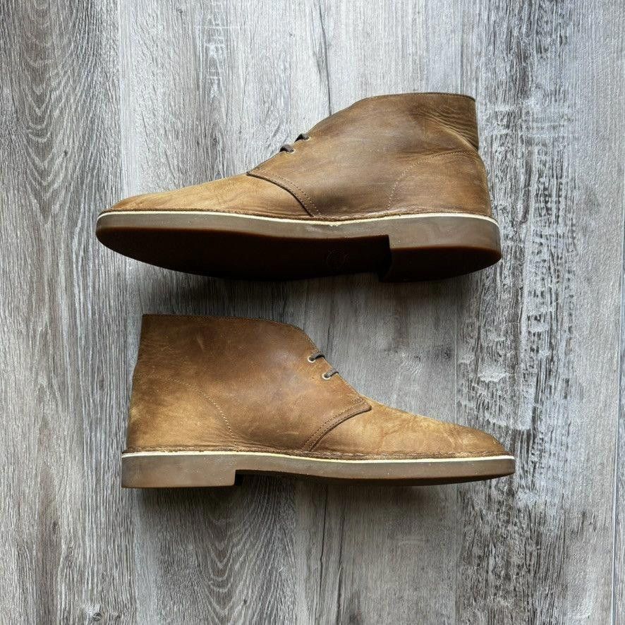 Clarks CLARKS • CLARKS Original "Leather Desert Boots" (12M) Size US 12 / EU 45 - 3 Thumbnail