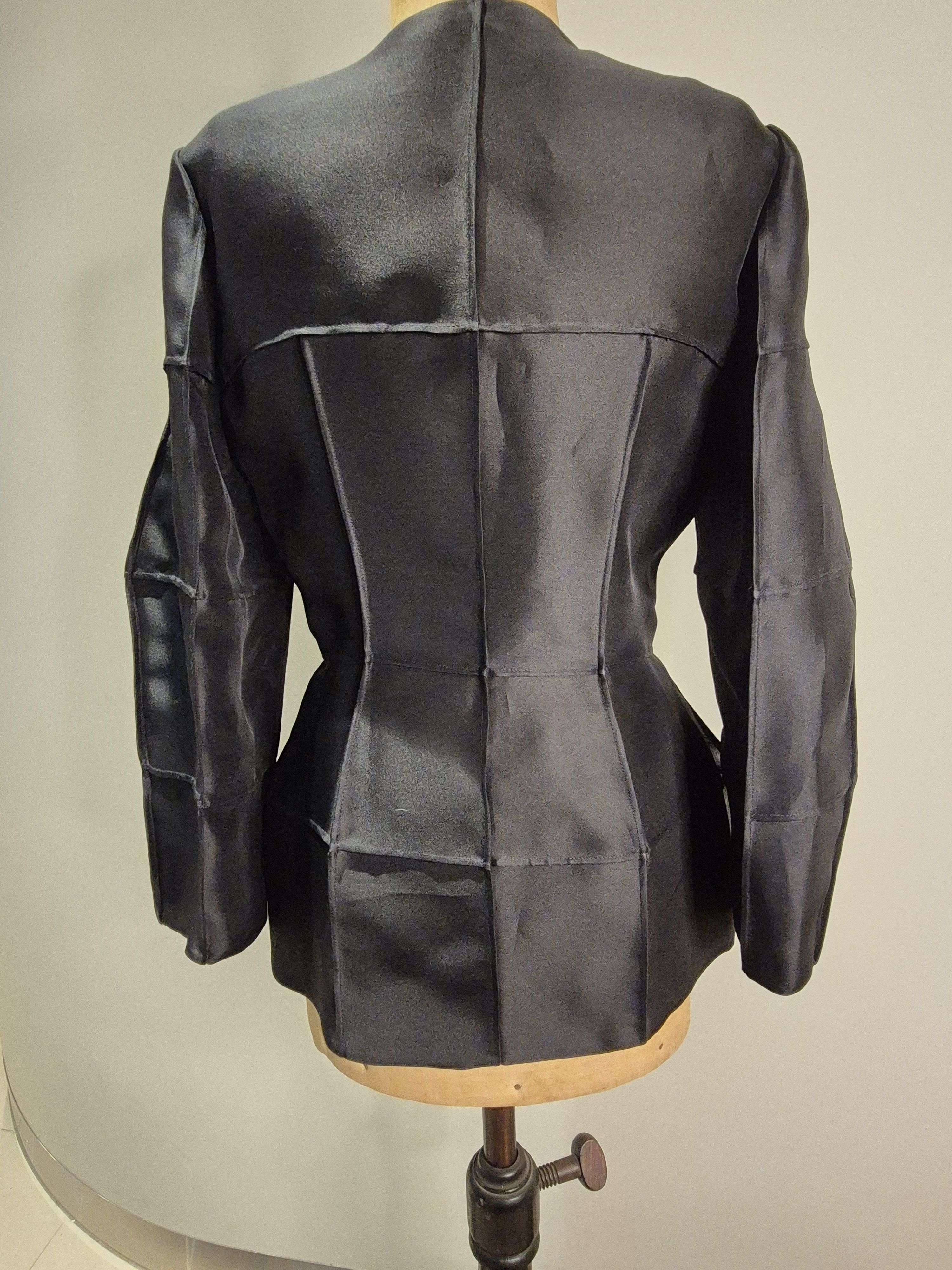 Fendi Fendi black silk organza jacket Size S / US 4 / IT 40 - 3 Thumbnail