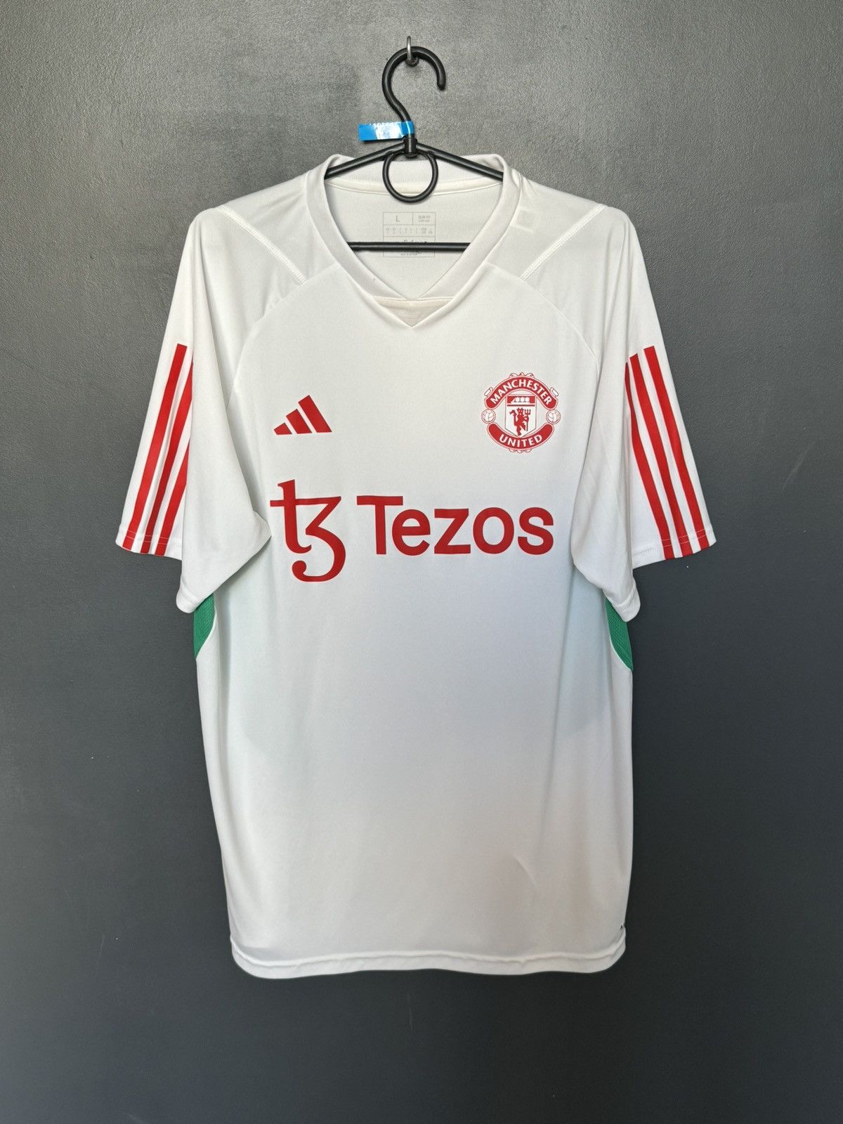 Adidas Manchester United 23/24 Training Football Jersey T-Shirt Size US L / EU 52-54 / 3 - 1 Thumbnail