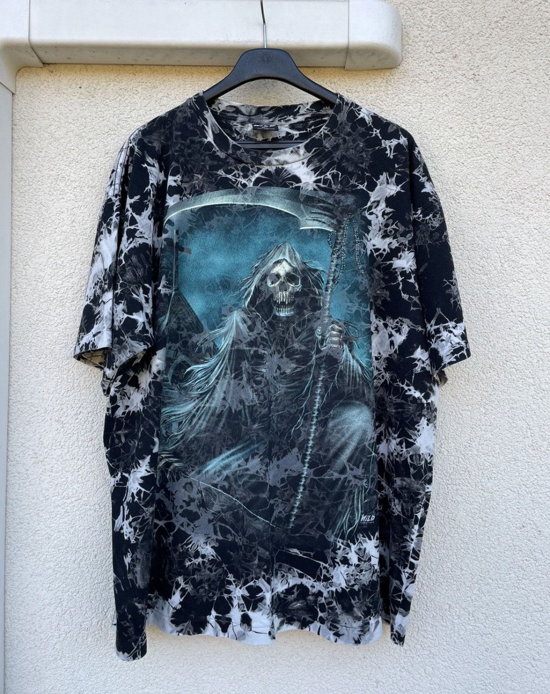 Japanese Brand Vintage Skeleton Skull Japanese Tee y2k archive opium Avant Size US XXL / EU 58 / 5 - 1 Thumbnail