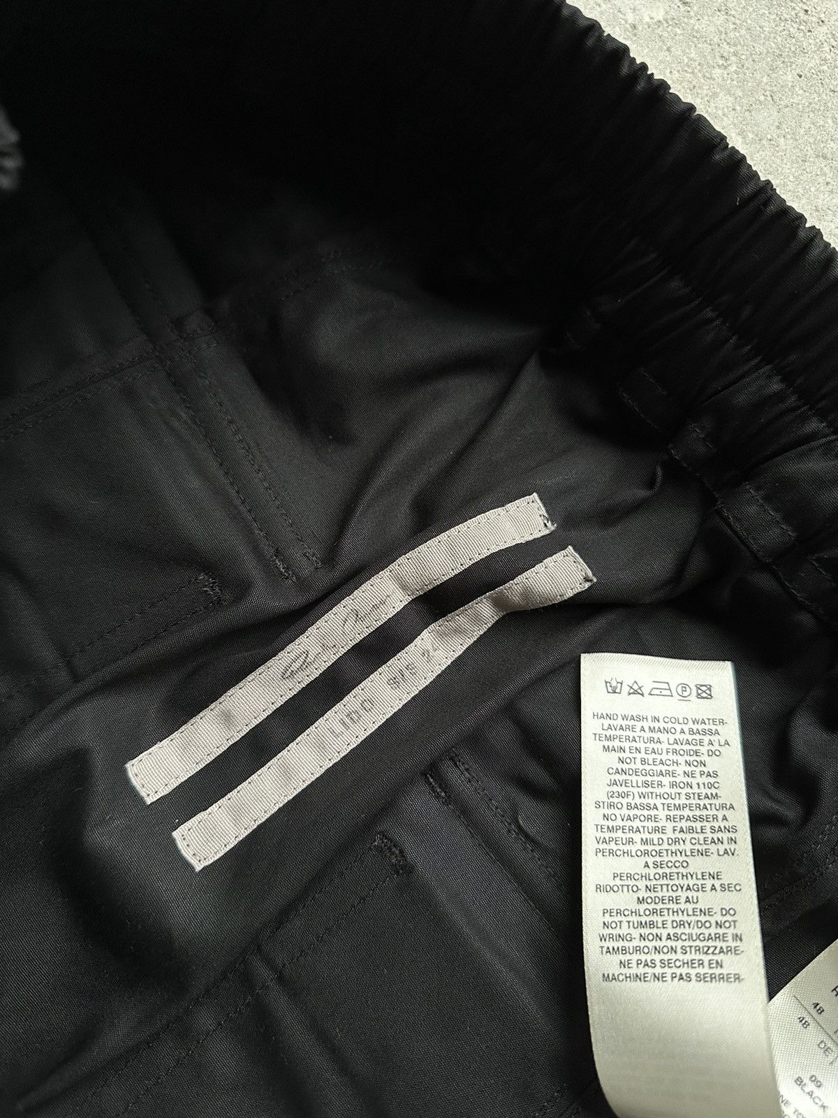 Rick Owens RICK OWENS HEAVY COTTON PANTS / SS24 LIDO Size US 32 / EU 48 - 12 Thumbnail