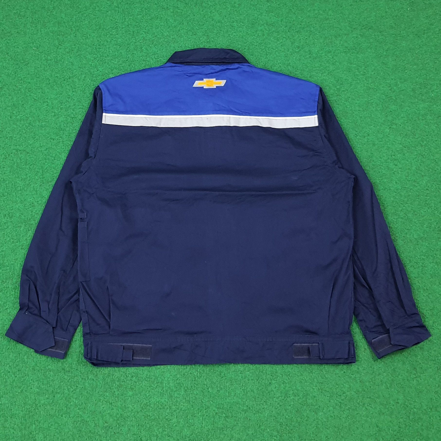 Japanese Brand Vintage Chevrolet Automotive Workwear Jacket C274N1 Size US L / EU 52-54 / 3 - 1 Thumbnail