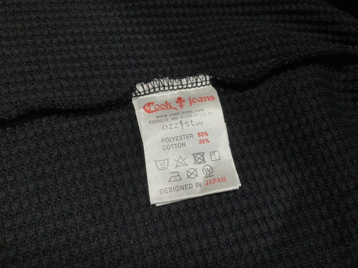 Hysteric Glamour × If Six Was Nine × Japanese Brand 🔥Y2K Archived Cook Jeans Waffle Knit Sweatshirt Goth Punk Size US L / EU 52-54 / 3 - 6 Thumbnail