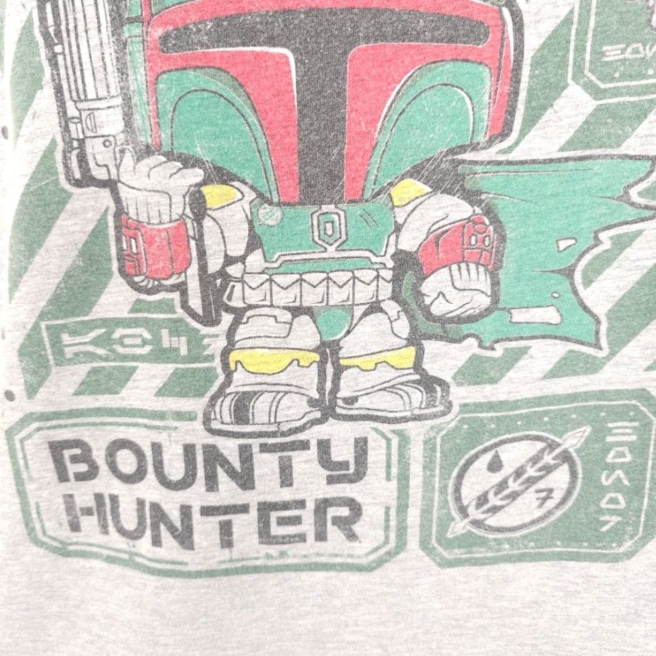 Star Wars Star Wars T Shirt Mens Size XL Gray Boba Fett Bounty Hunter Pop! Tee Size US XL / EU 56 / 4 - 4 Thumbnail