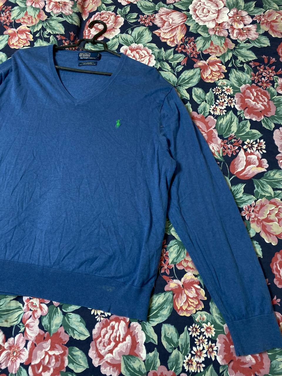 Polo Ralph Lauren Vintage Polo Ralph Lauren V-Neck Sweater Size US XXL / EU 58 / 5 - 7 Thumbnail