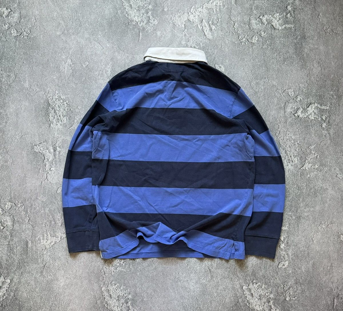 Polo Ralph Lauren × Vintage Polo Ralph Lauren XL vintage sweatshirt rugby button up 90s Size US XL / EU 56 / 4 - 13 Thumbnail