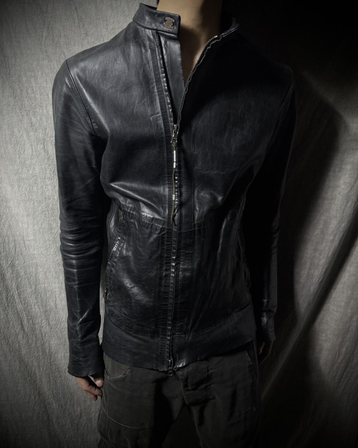 Isaac Sellam Experience ISAAC SELLAM Heavy Calfskin Jacket Size US S / EU 44-46 / 1 - 4 Thumbnail