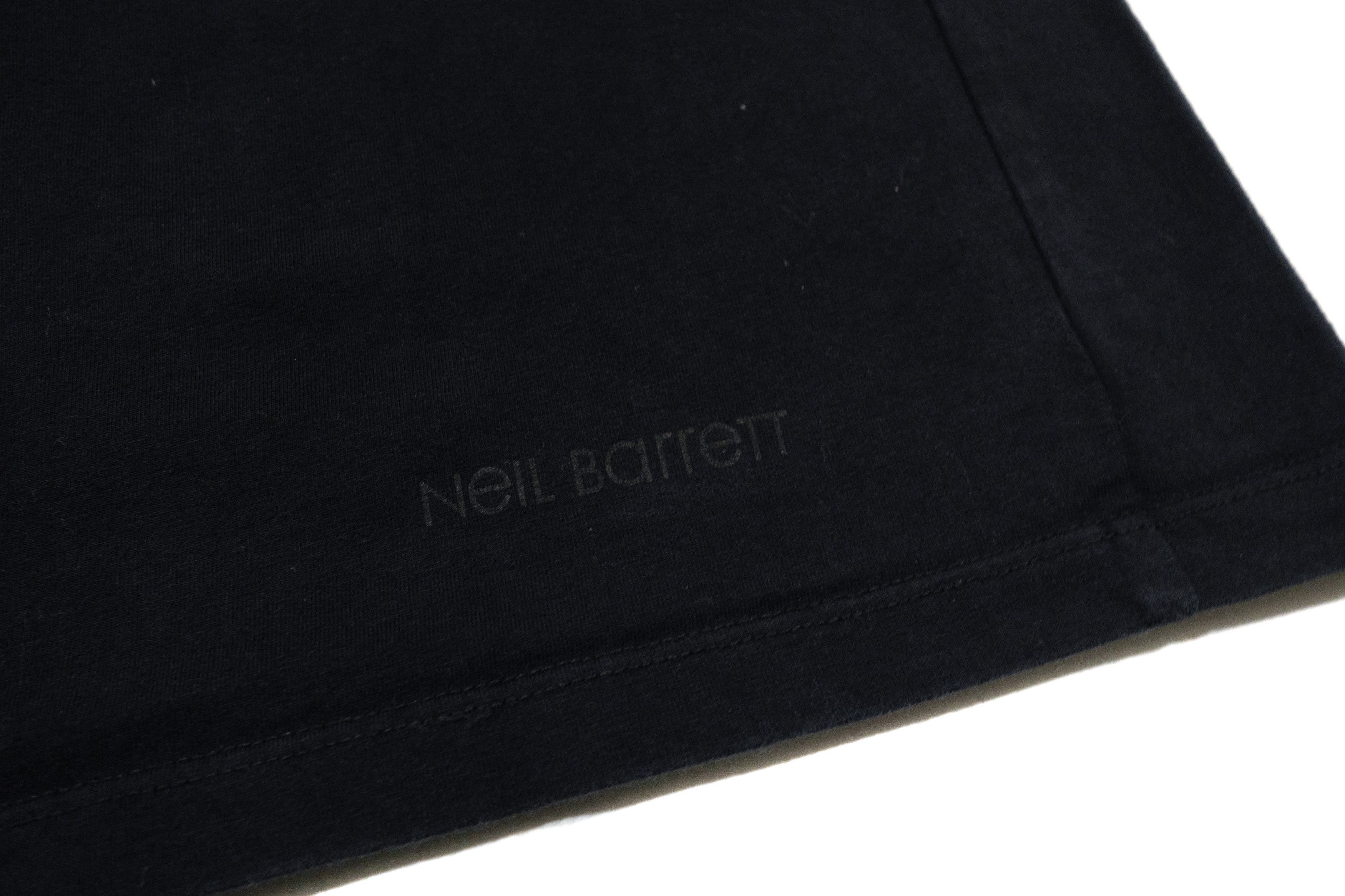 Neil Barrett Lightning Tape Logo Oversize Fit T-shirt Size US M / EU 48-50 / 2 - 8 Thumbnail
