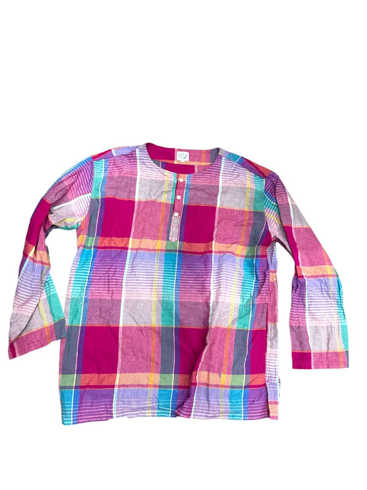 Denime × Japanese Brand × Orslow orslow collarless pullover shirt Size US L / EU 52-54 / 3 - 1 Thumbnail