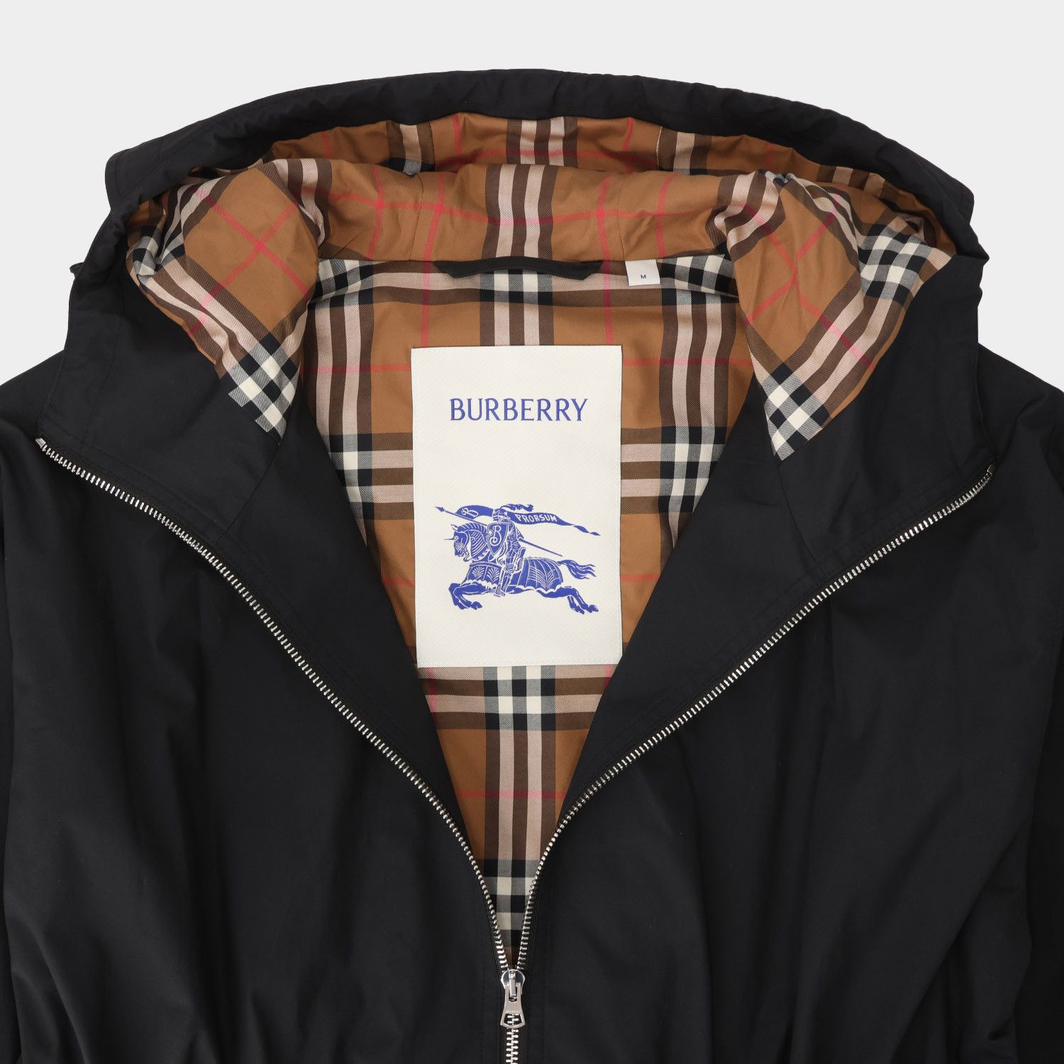 Burberry o1w1db10326 Zip-Up Jacket in Black Size XS / US 0-2 / IT 36-38 - 3 Thumbnail