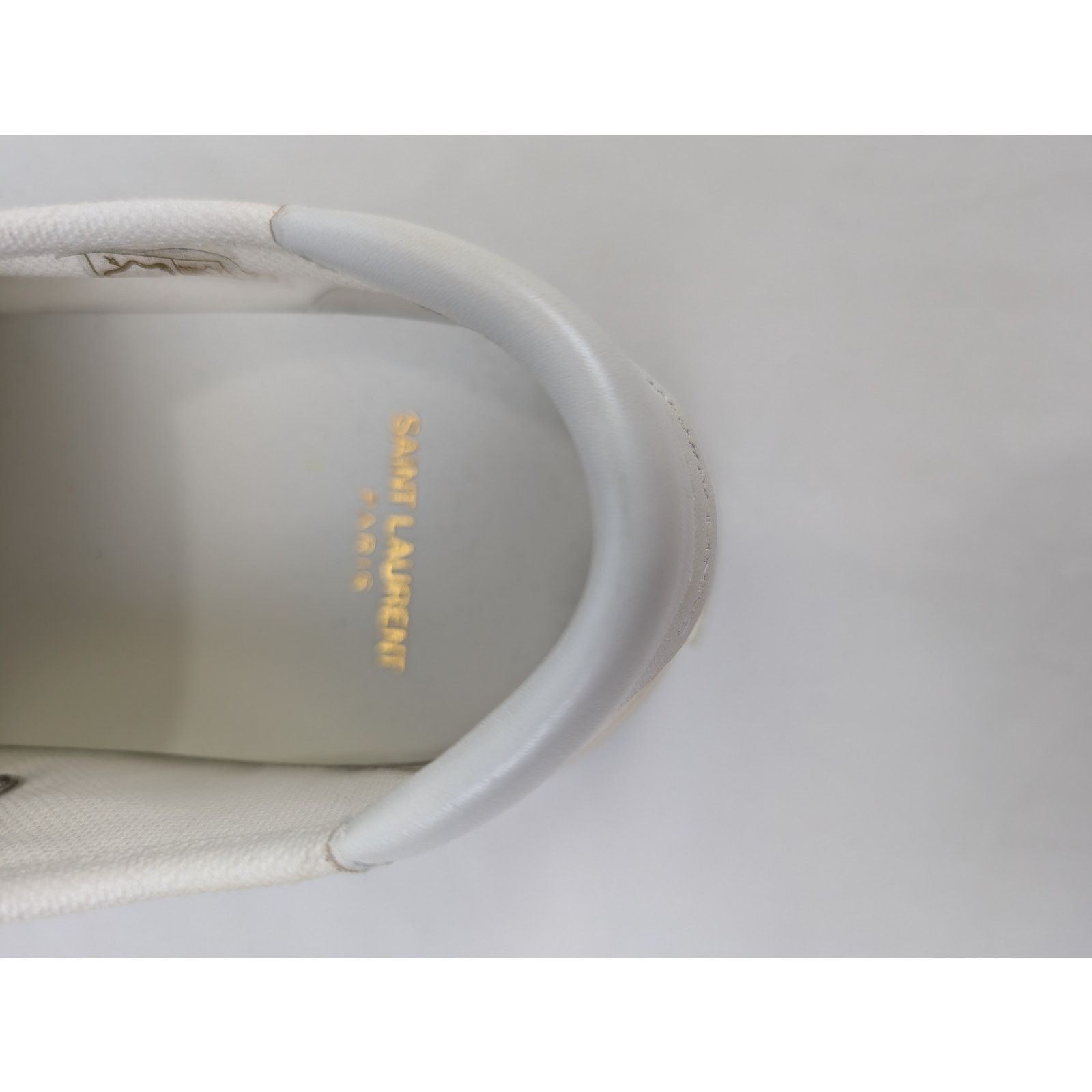 Saint Laurent Paris o1rshd1 Malibu L T Sneakers SL SIG in Blanc Size US 12 / EU 45 - 16 Thumbnail