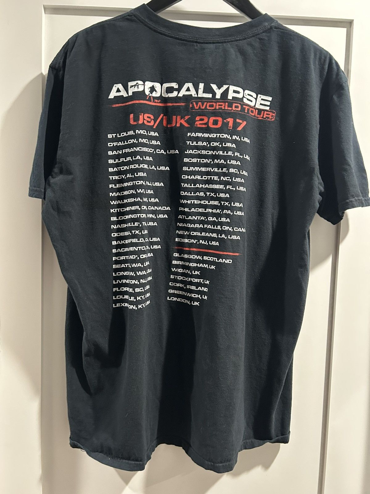 Anvil 2017 Apocalypse Band Tee Size US XL / EU 56 / 4 - 4 Thumbnail