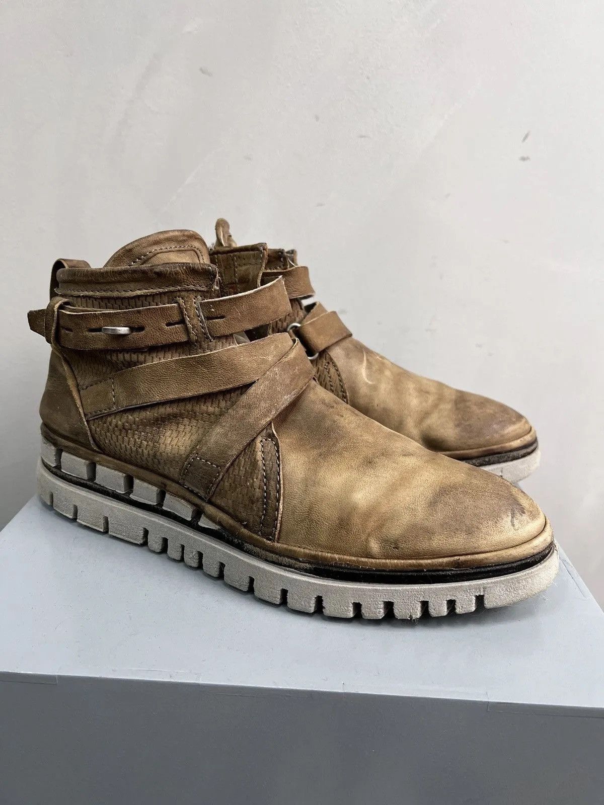 A.S.98 Vintage belted ankle tornado A.S. 98 boots margiela style Size US 8.5 / EU 41-42 - 8 Thumbnail