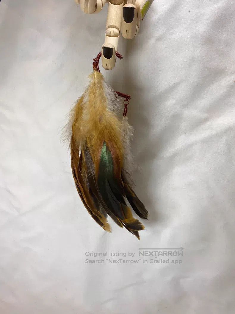 Japanese Brand Japanese Brand Anni Jurgenson Feather earring, earrings Size ONE SIZE - 1 Thumbnail