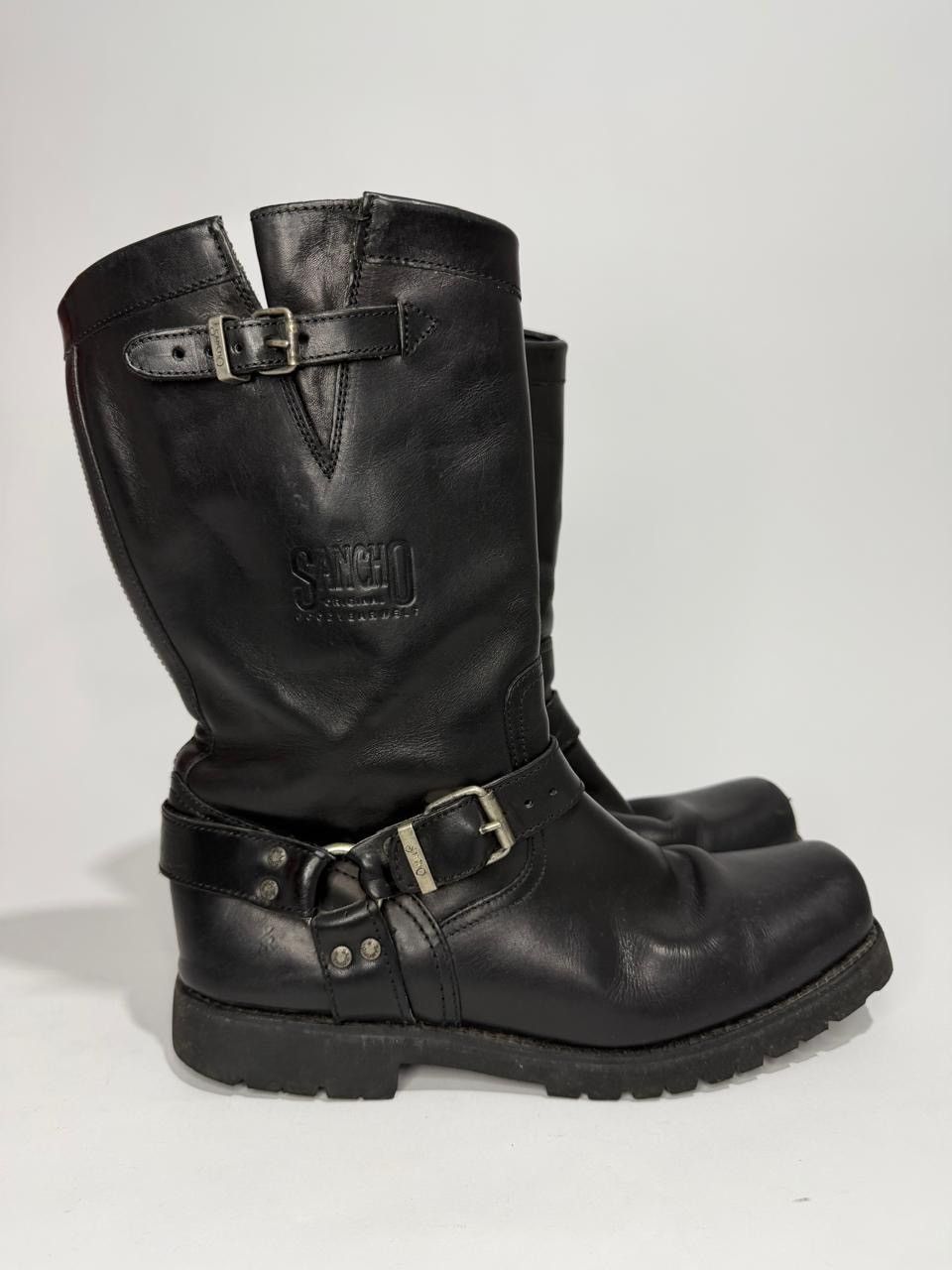 Sancho Boots Sancho Abarca Engineer III Buckle Harness Biker boots Size US 13 / EU 46 - 1 Thumbnail