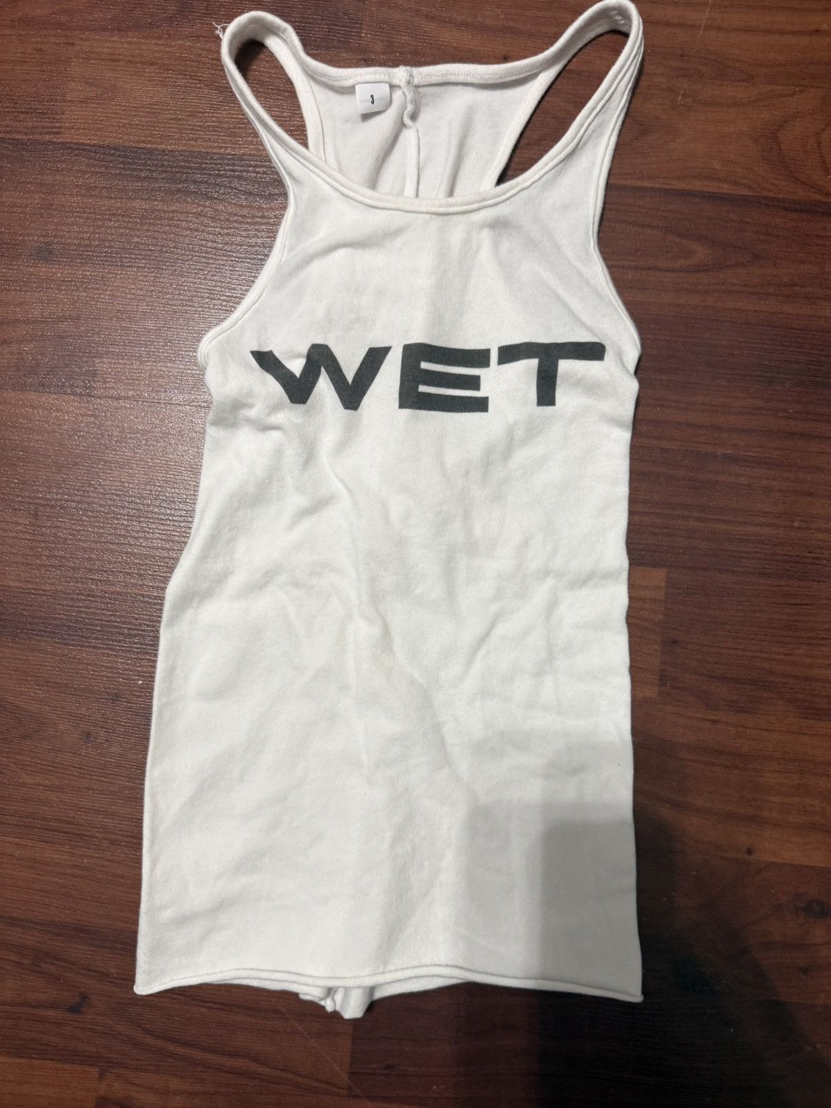 Mowalola × Yeezy Yeezy x Mowalola WET Tank Size L / US 10 / IT 46 - 2 Thumbnail