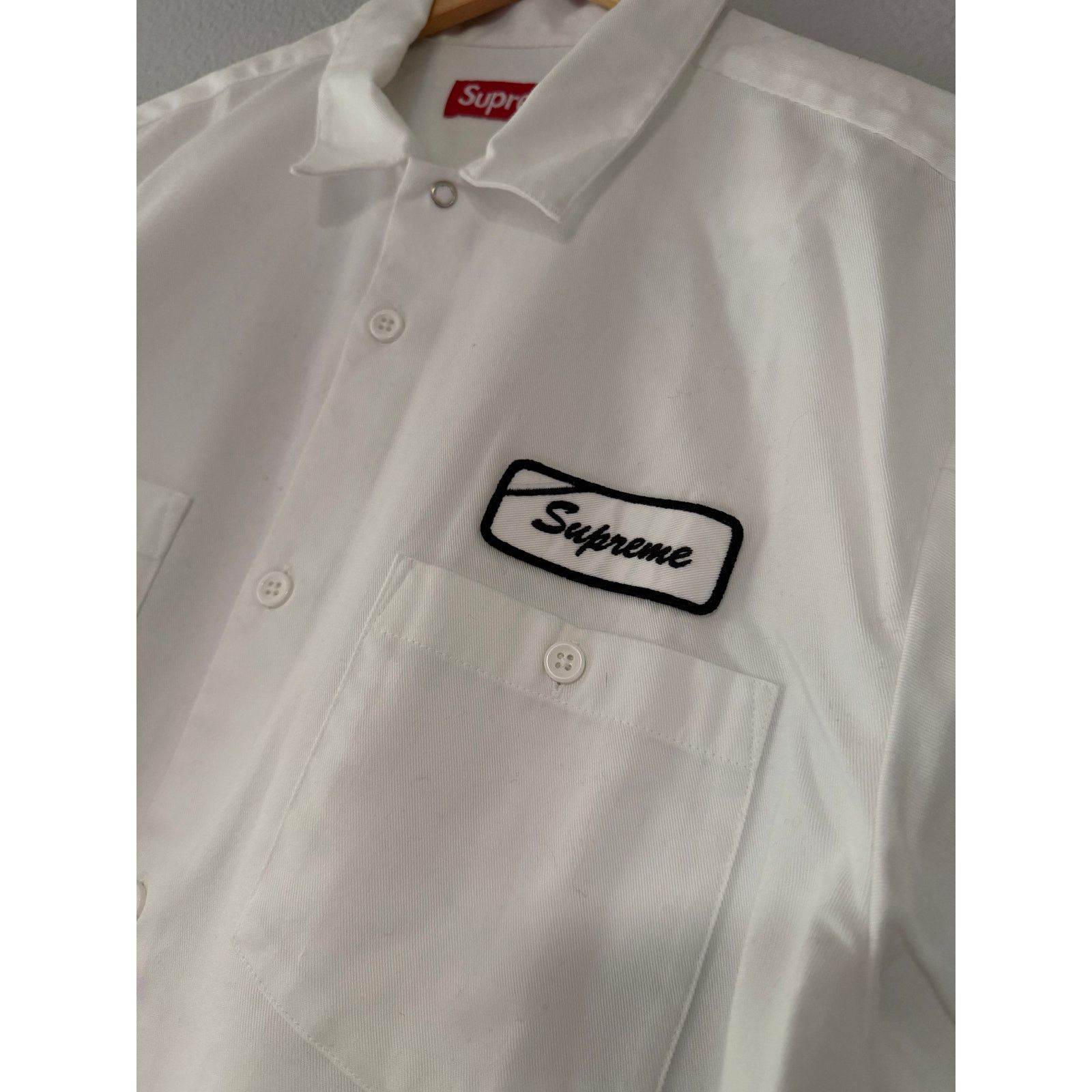 Supreme Supreme Bitch S/S Work Shirt Size US M / EU 48-50 / 2 - 4 Thumbnail
