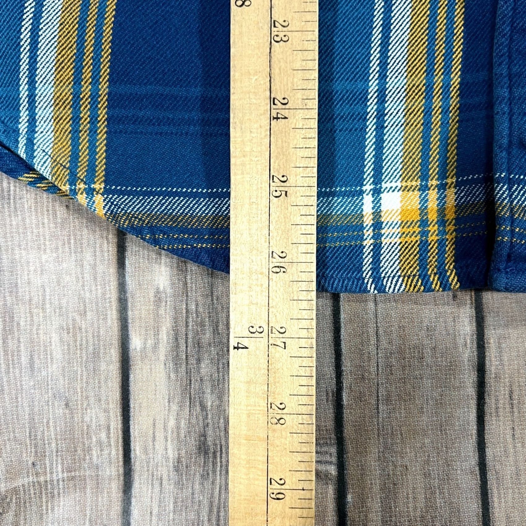 Wallace & Barnes Wallace & Barnes Flannel Long Sleeve Button Shirt Medium Men Blue Plaid Size US M / EU 48-50 / 2 - 5 Thumbnail