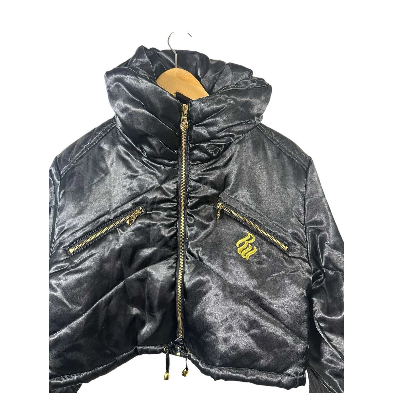 Rocawear Vintage Rocawear Rhinestone Cropped Coat Jacket Y2K Hip Hop Size L / US 10 / IT 46 - 2 Thumbnail